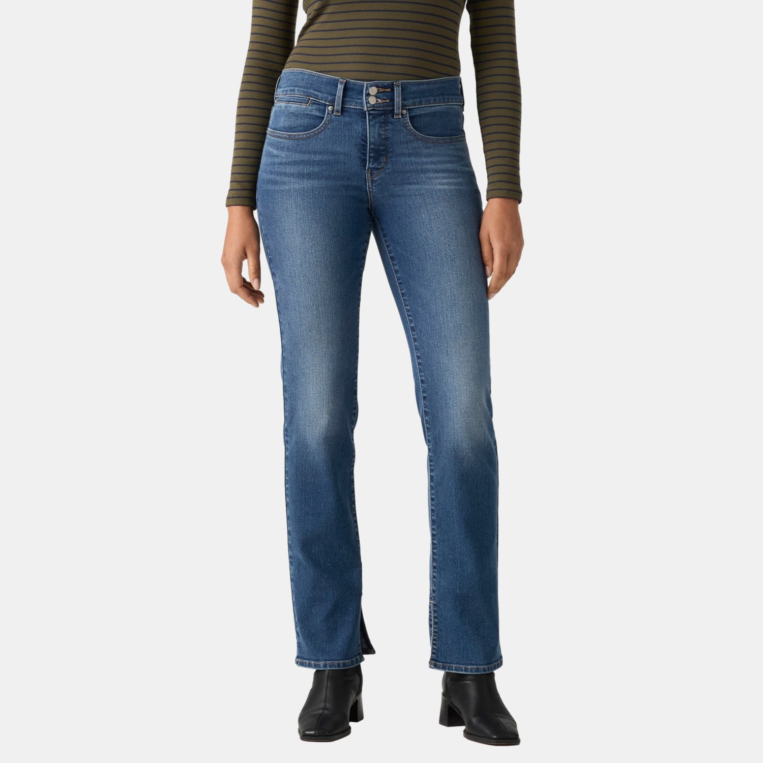 JEANS MUJER 314 TAILORED AZUL LEVIS 0081F-0001 - 1