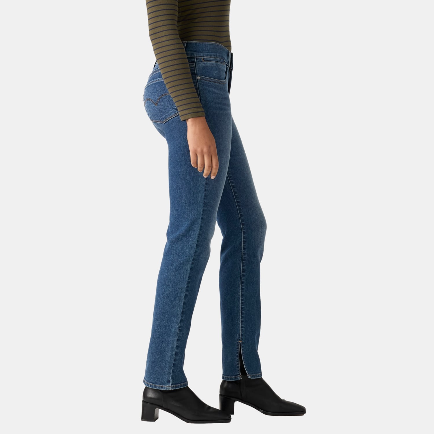 JEANS MUJER 314 TAILORED AZUL LEVIS 0081F-0001 - 2