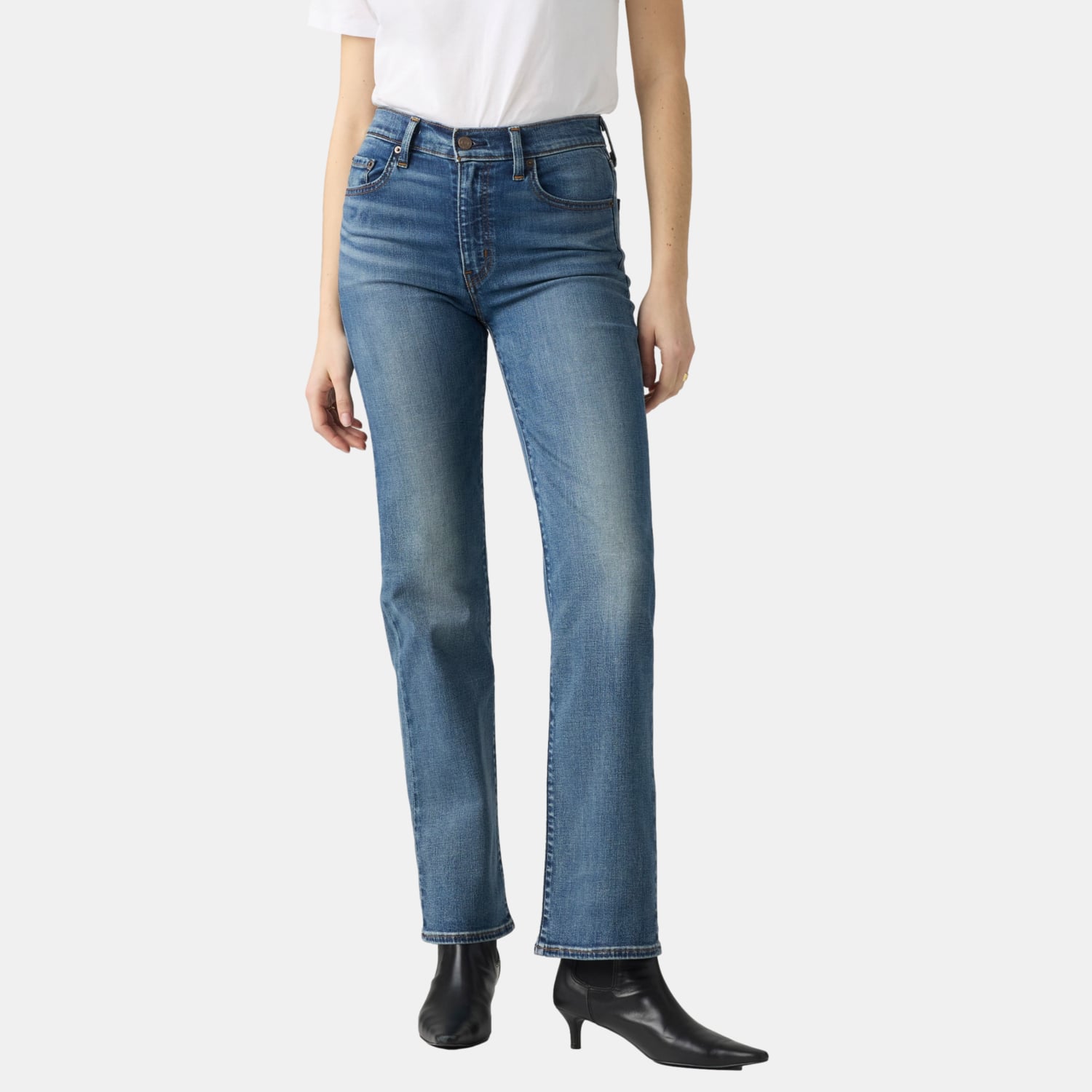 JEANS MUJER 723 HIGH RISE STRAIGHT AZUL LEVIS 008SY-0010 - 1