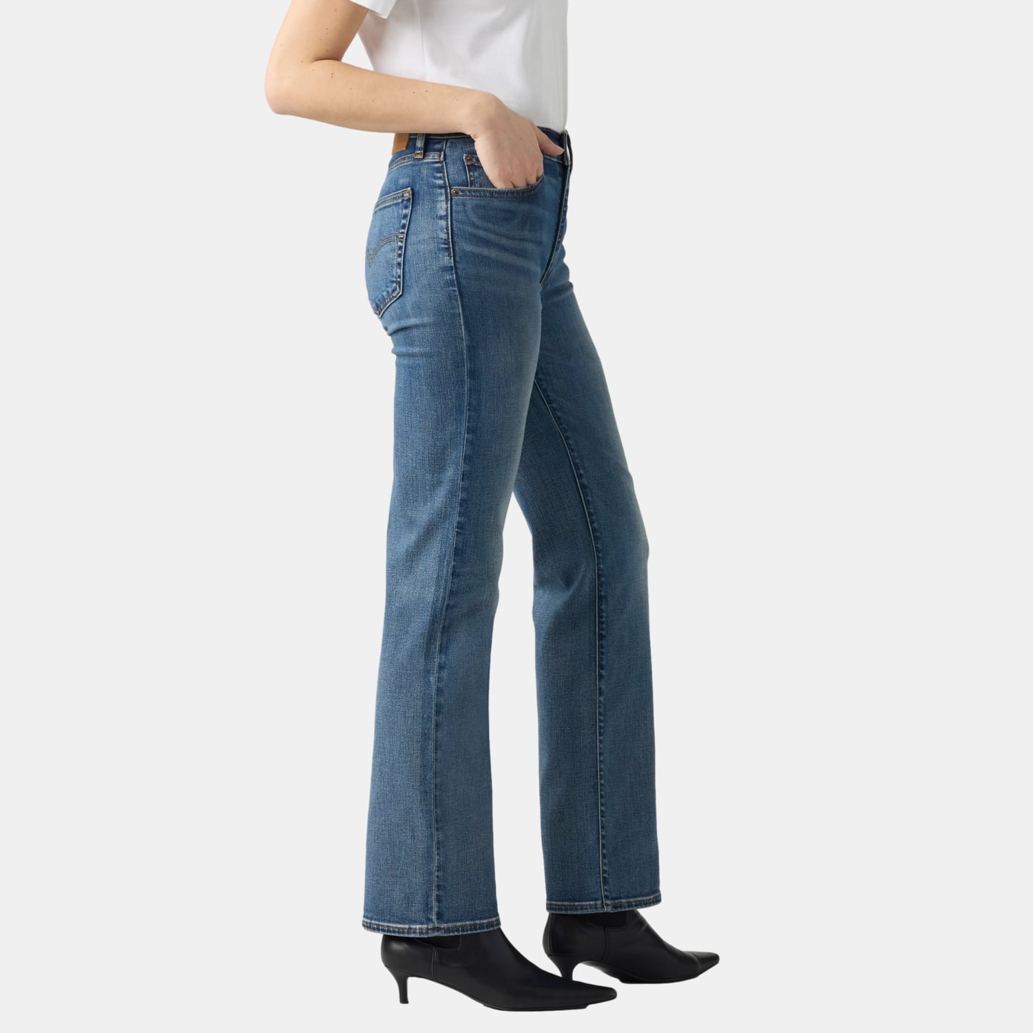 JEANS MUJER 723 HIGH RISE STRAIGHT AZUL LEVIS 008SY-0010 - 3