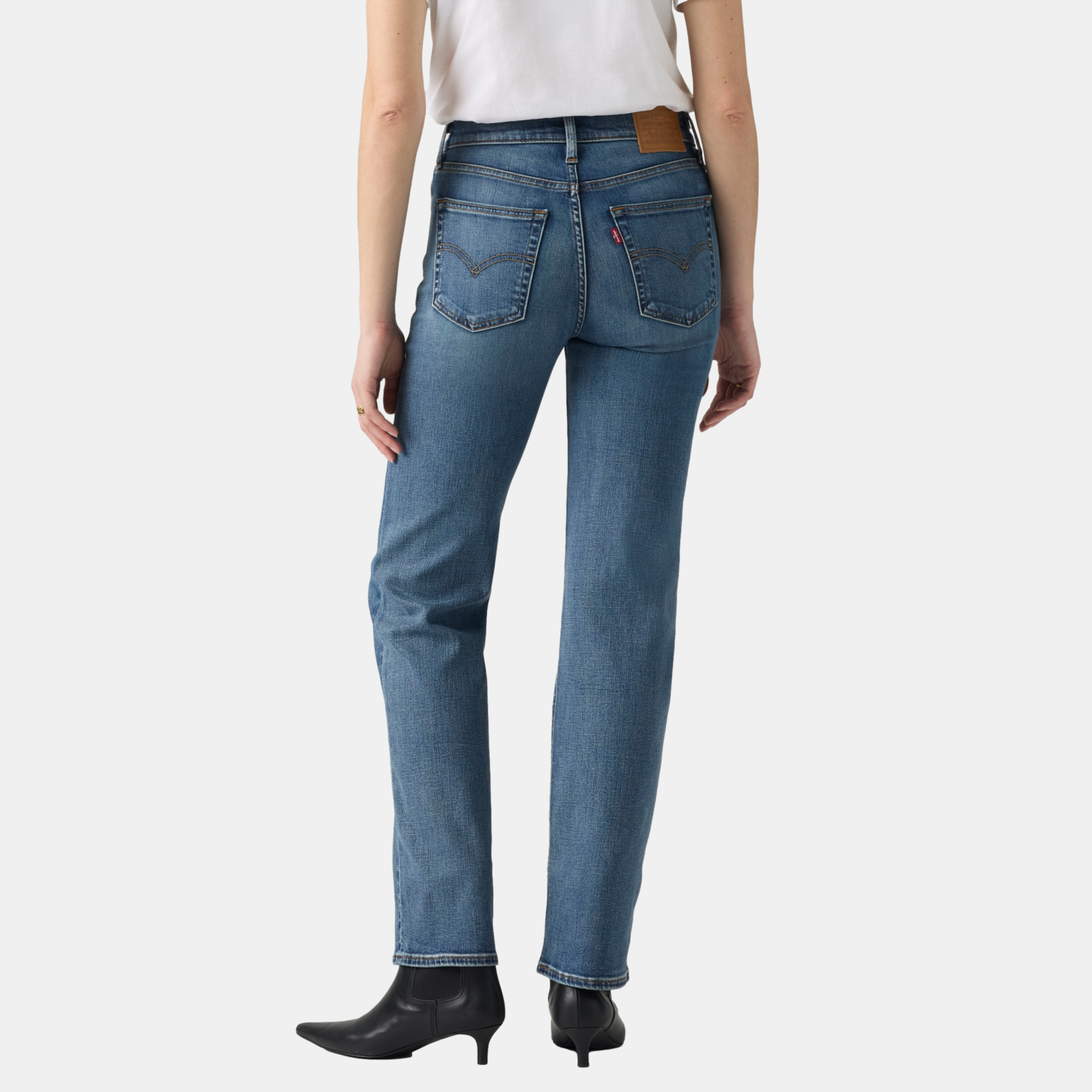 JEANS MUJER 723 HIGH RISE STRAIGHT AZUL LEVIS 008SY-0010 - 4
