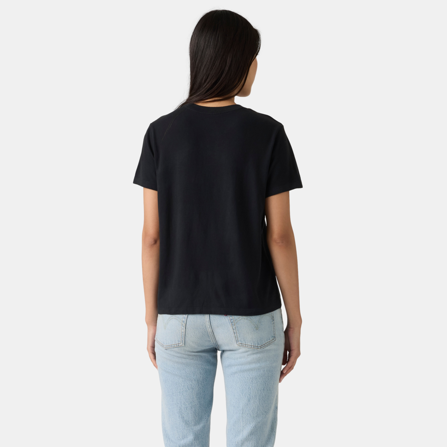 POLO MUJER FAVORITE COTTON TEE NEGRO LEVIS 005J2-0001 - 2