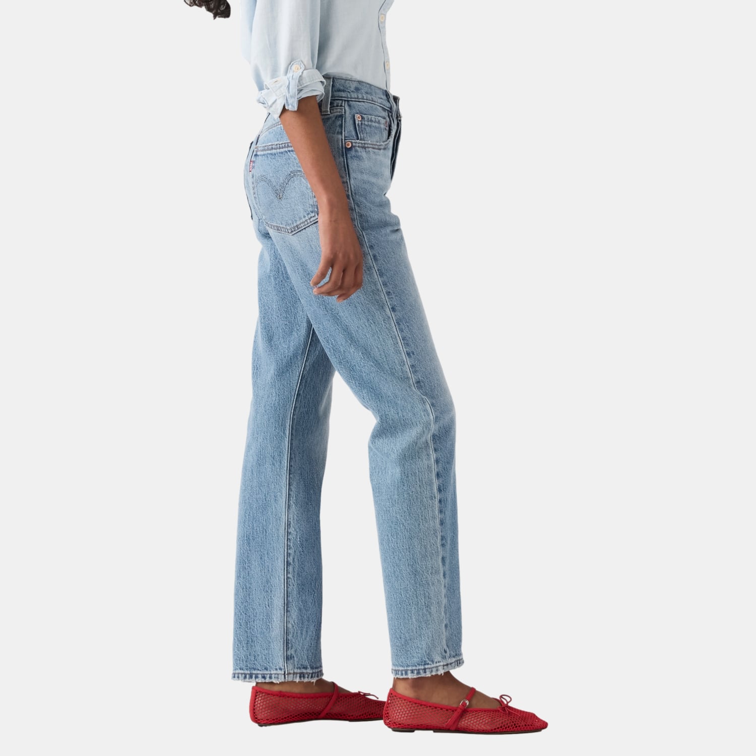 JEANS MUJER 501 JEANS FOR WOMEN AZUL LEVIS 12501-0635 - 3