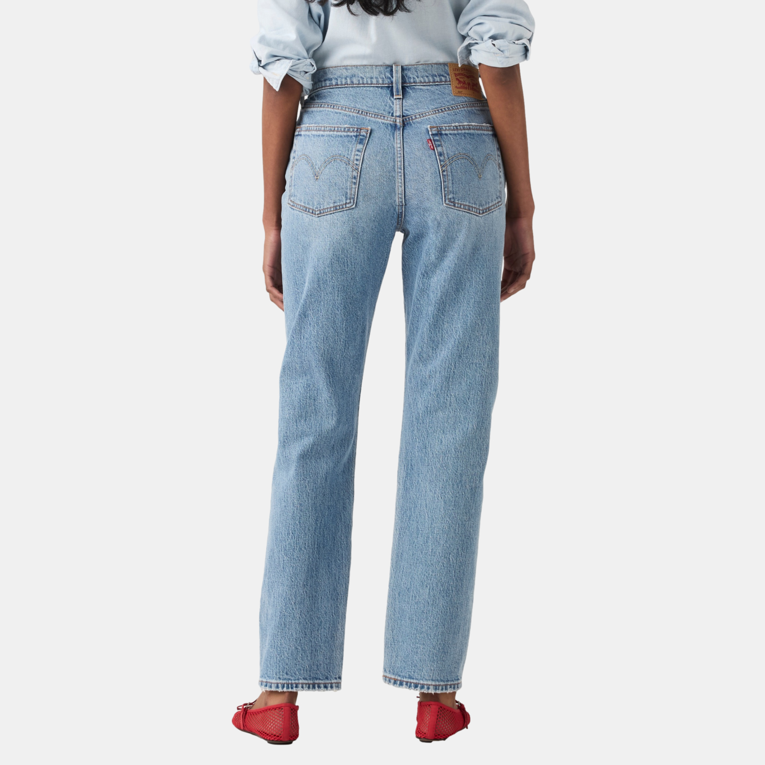 JEANS MUJER 501 JEANS FOR WOMEN AZUL LEVIS 12501-0635 - 4