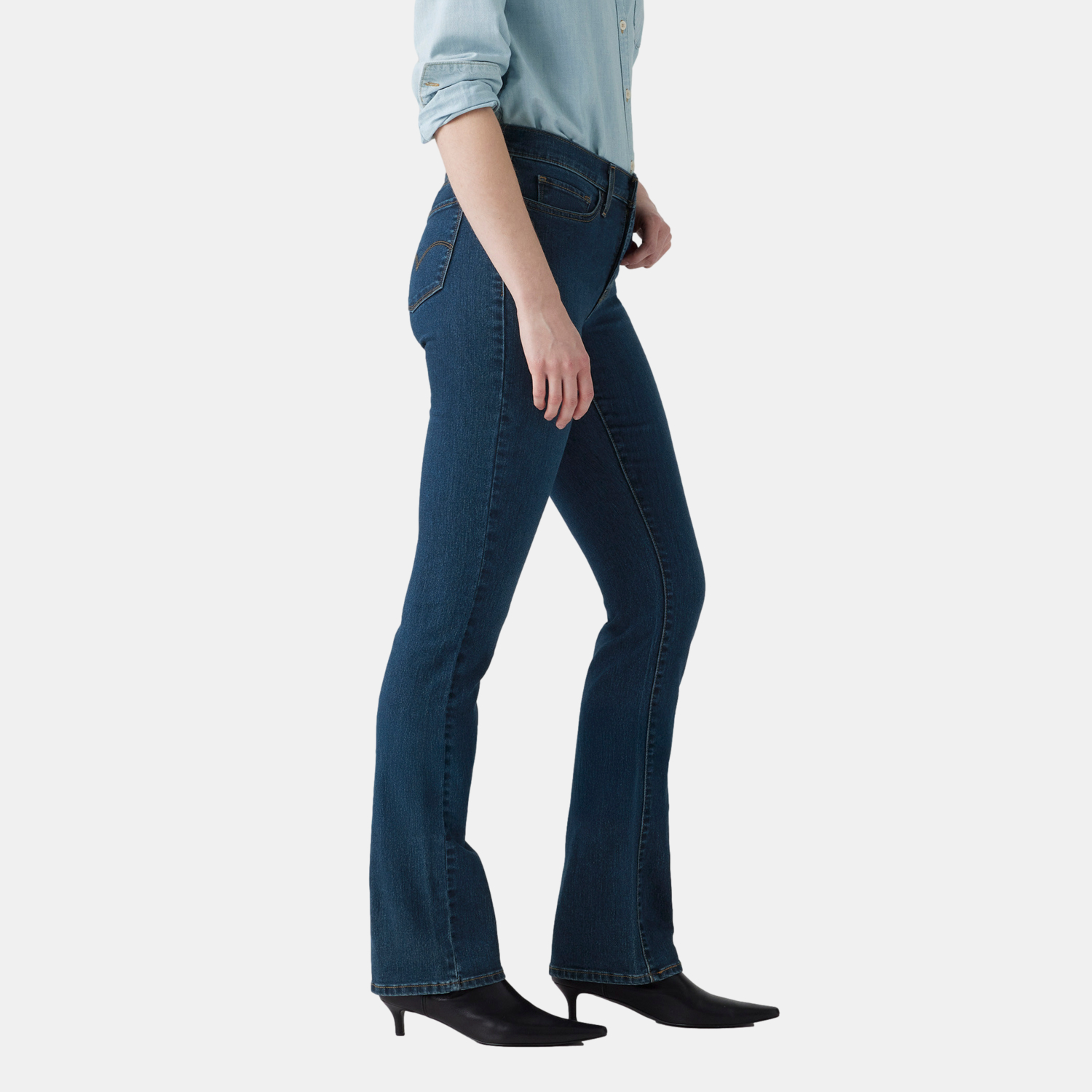 JEANS MUJER 315 SHAPING BOOT AZUL LEVIS 19632-0162 - 3