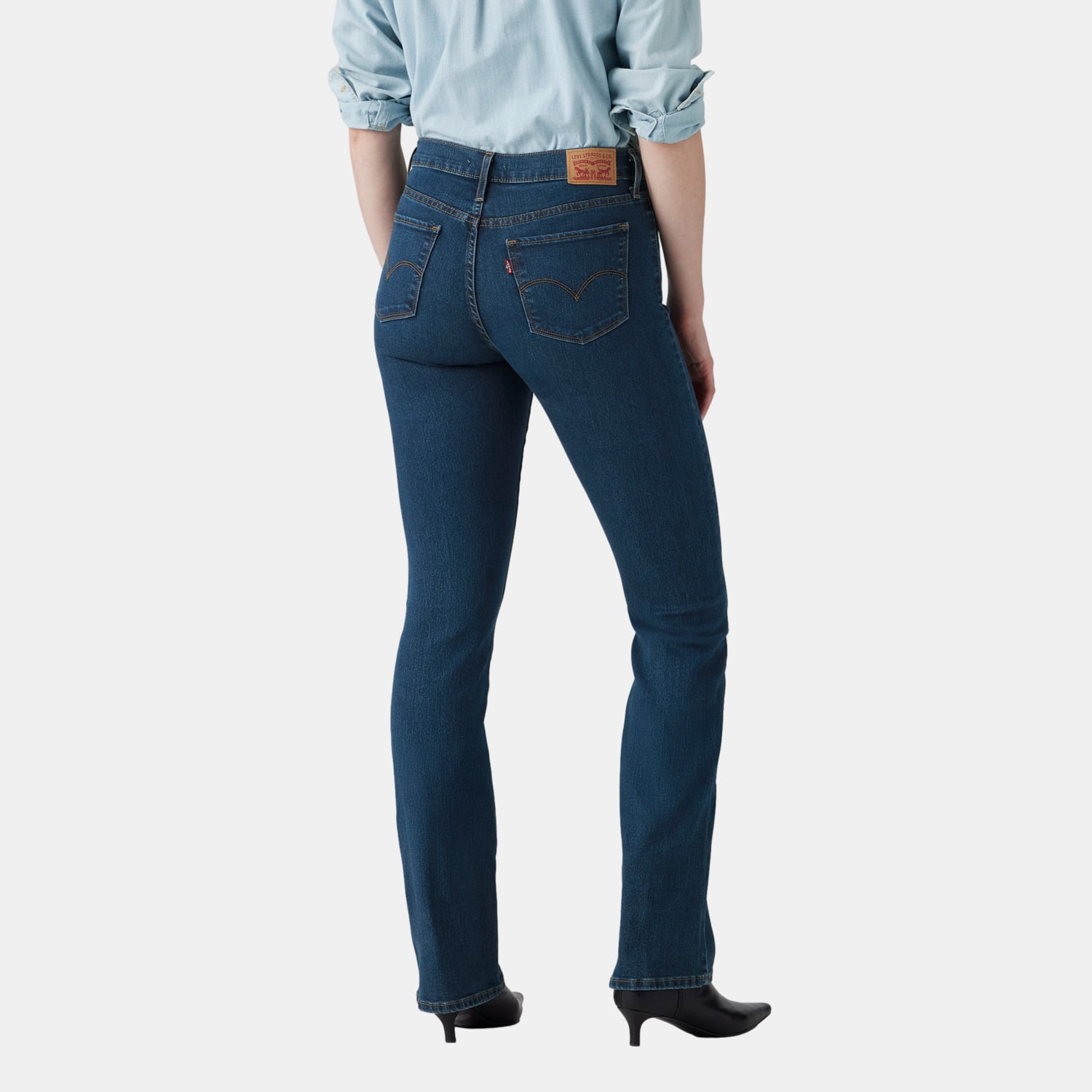 JEANS MUJER 315 SHAPING BOOT AZUL LEVIS 19632-0162 - 4