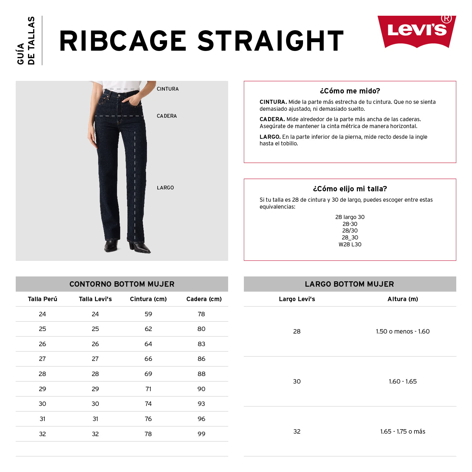 JEANS MUJER RIBCAGE FULL LENGTH AZUL LEVIS 79078-0044 - 6