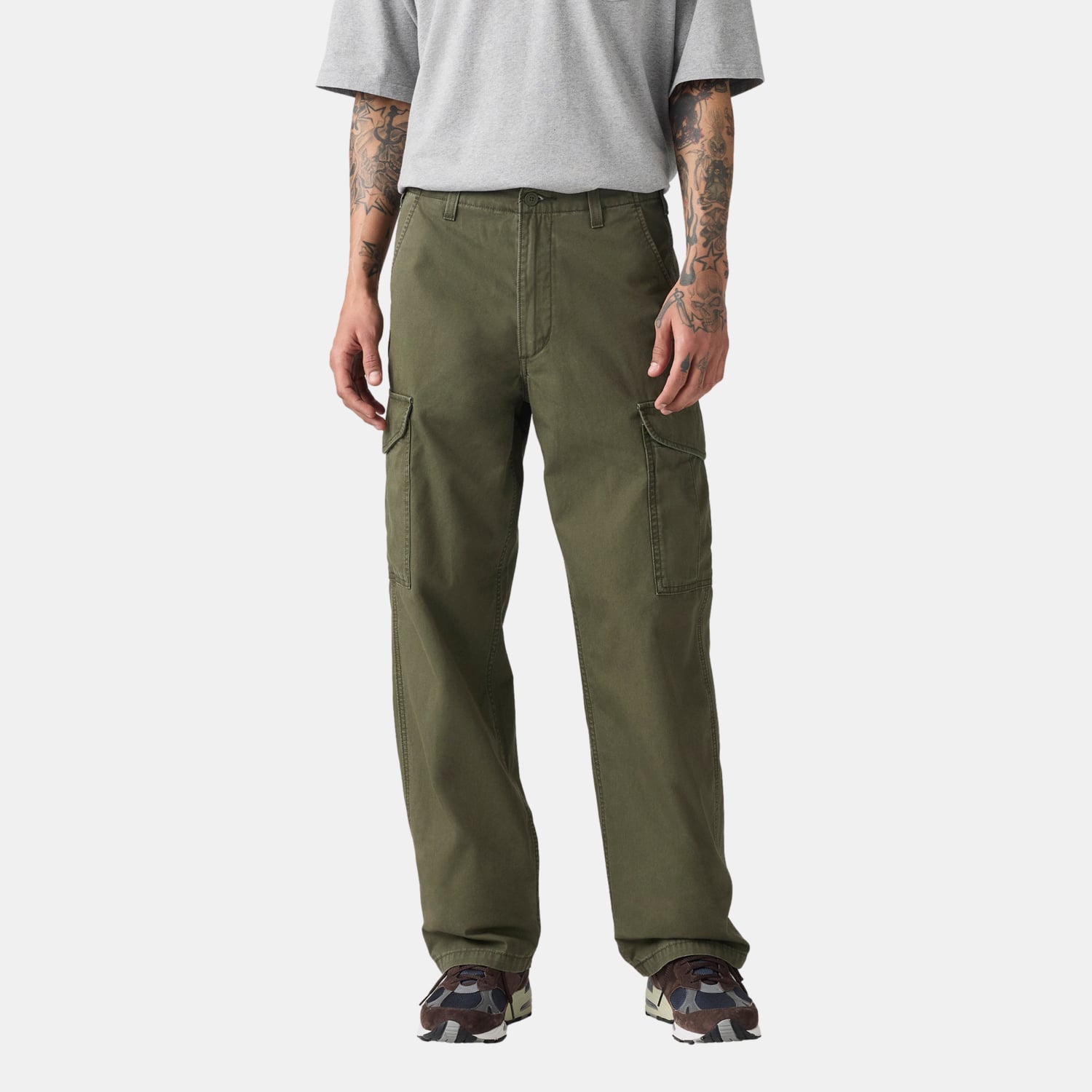 PANTALÓN HOMBRE BAGGY CARGO III VERDE LEVIS 003KQ-0003 - 1