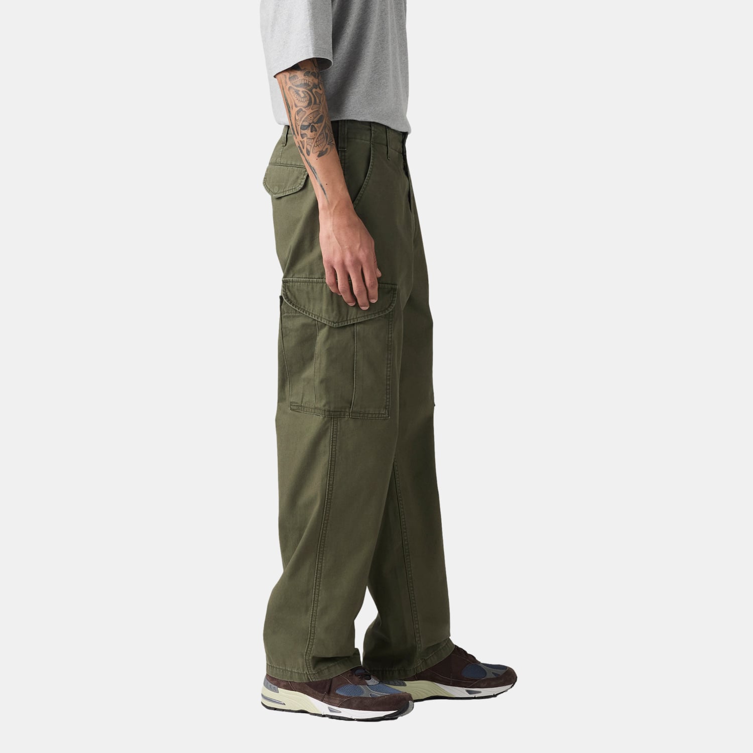 PANTALÓN HOMBRE BAGGY CARGO III VERDE LEVIS 003KQ-0003 - 2