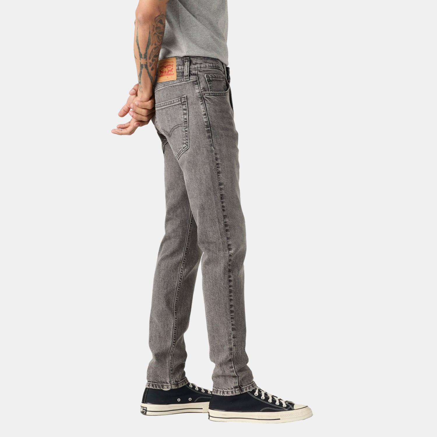 JEANS HOMBRE 512 SLIM TAPER GRIS LEVIS 28833-1565 - 3