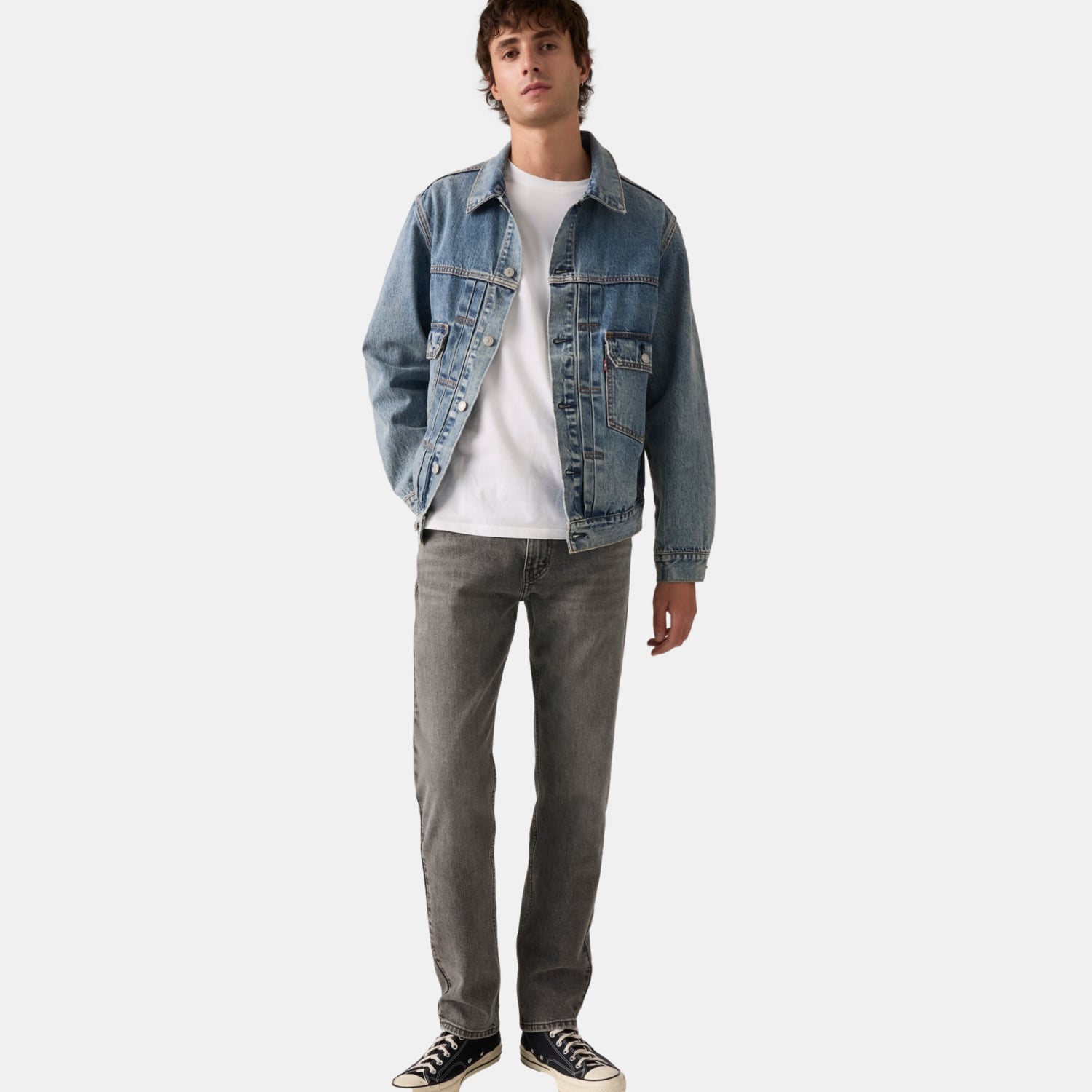 JEANS HOMBRE 502 TAPER GRIS LEVIS 29507-1846 - 5
