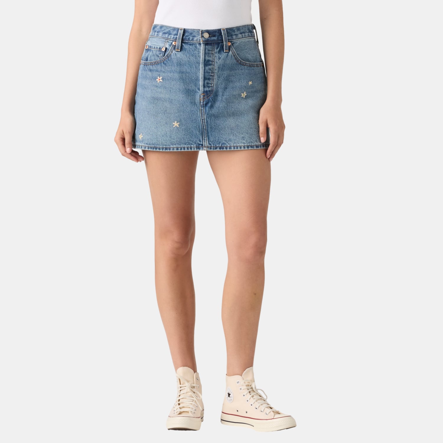 FALDA MUJER ICON SKIRT AZUL LEVIS A4694-0070 - 1