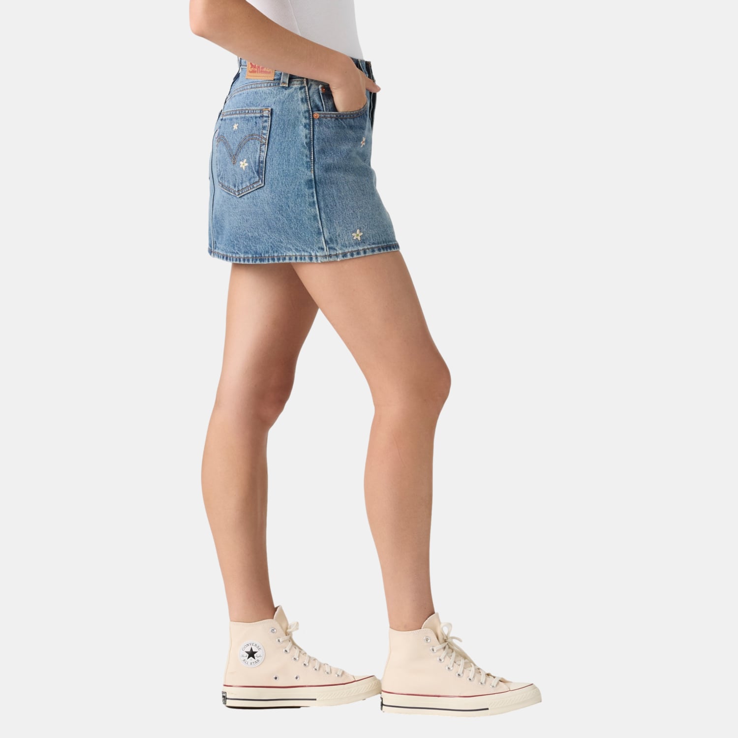 FALDA MUJER ICON SKIRT AZUL LEVIS A4694-0070 - 3