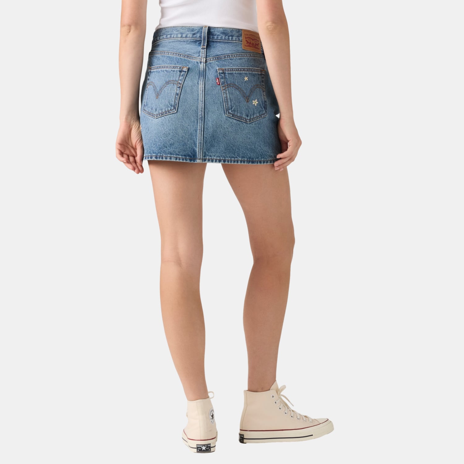 FALDA MUJER ICON SKIRT AZUL LEVIS A4694-0070 - 4