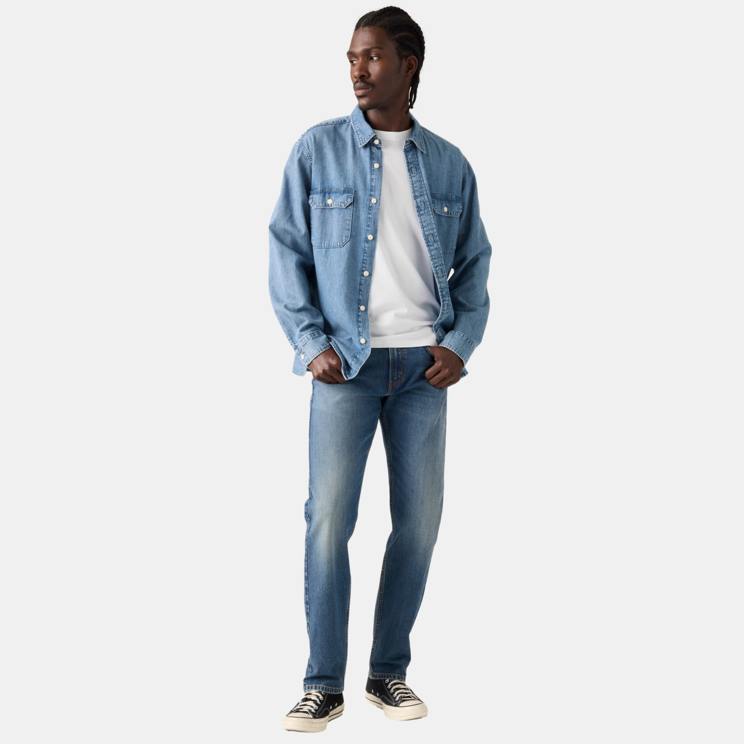 JEANS HOMBRE 502 TAPER AZUL LEVIS 29507-1893 - 5