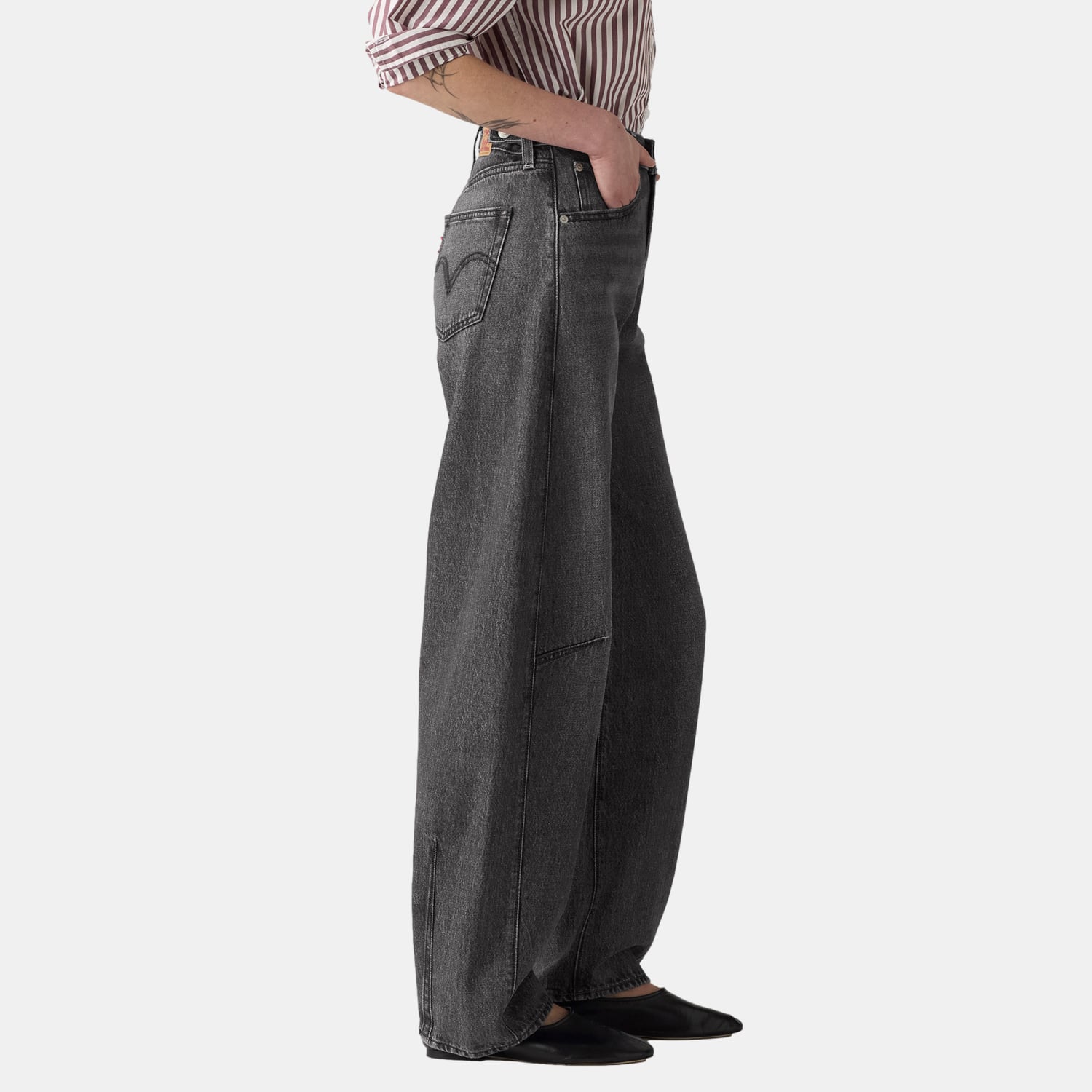 JEANS MUJER CINCH BARREL GRIS LEVIS 003V5-0000 - 2