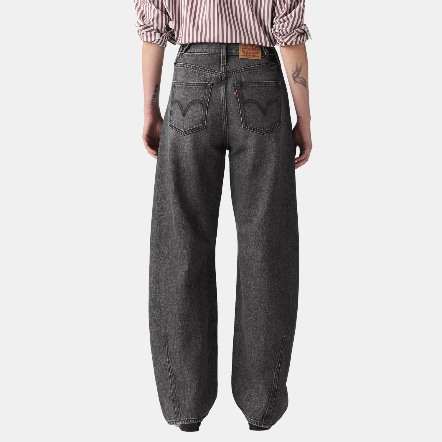 JEANS MUJER CINCH BARREL GRIS LEVIS 003V5-0000 - 3