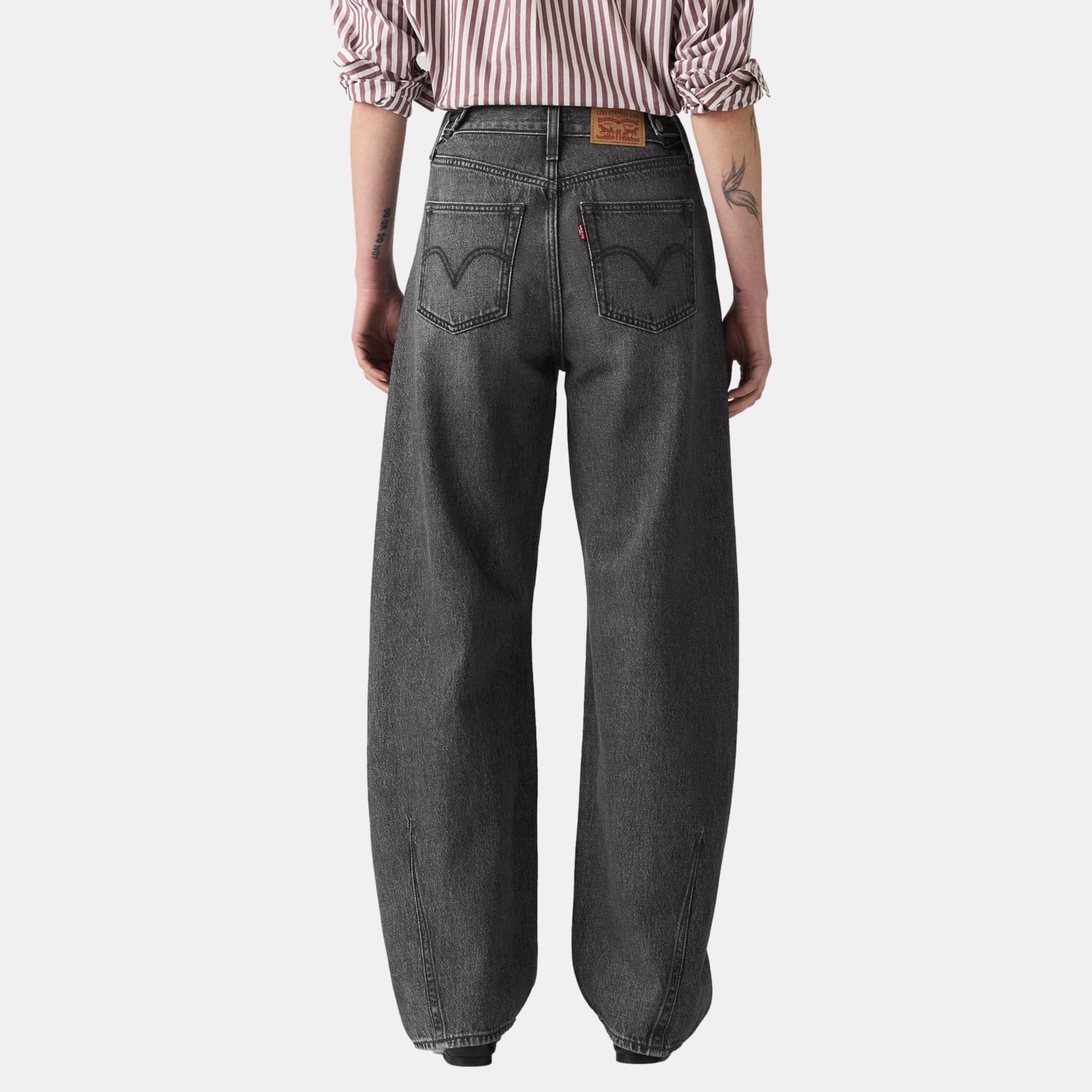 JEANS MUJER CINCH BARREL GRIS LEVIS 003V5-0000 - 3