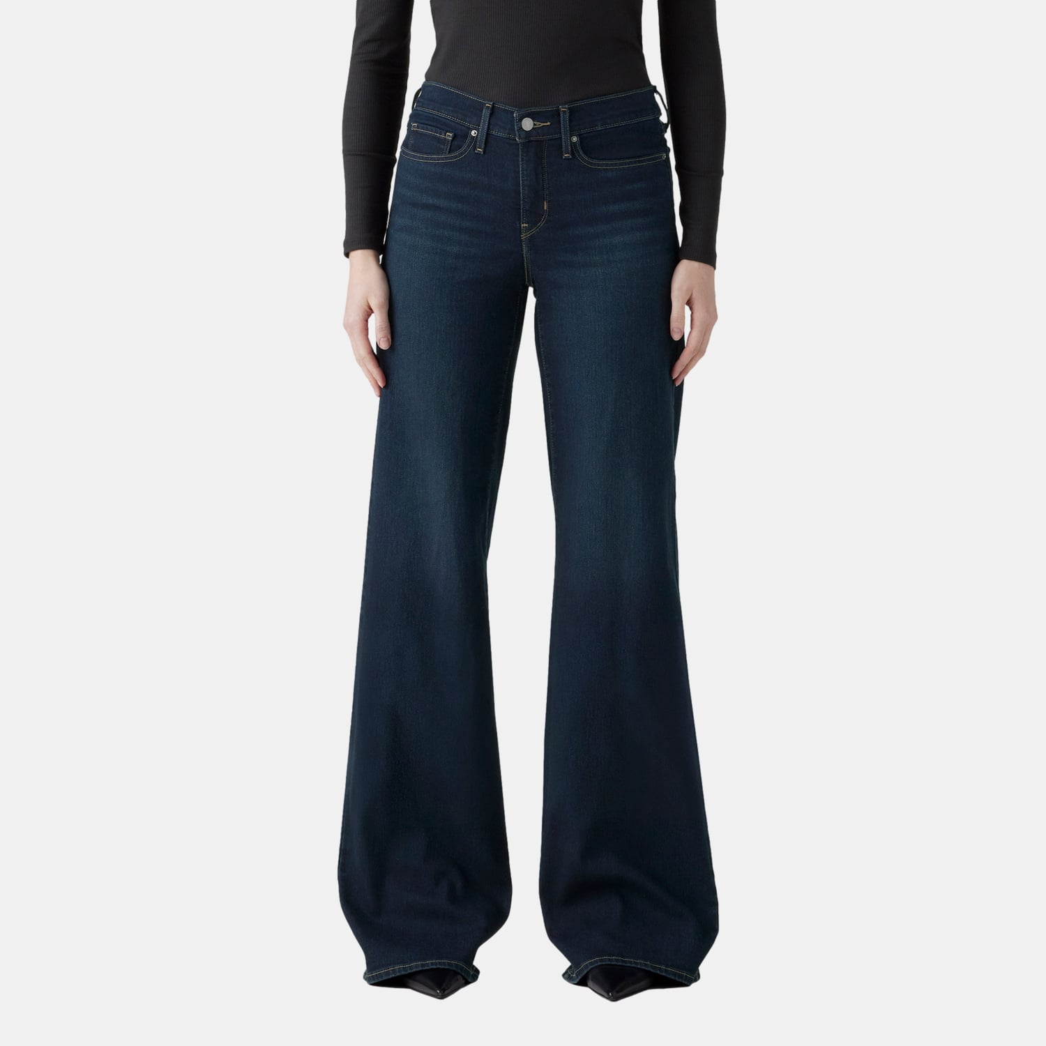 JEANS MUJER 318 SHAPING WIDE LEG AZUL LEVIS 001PZ-0012 - 1