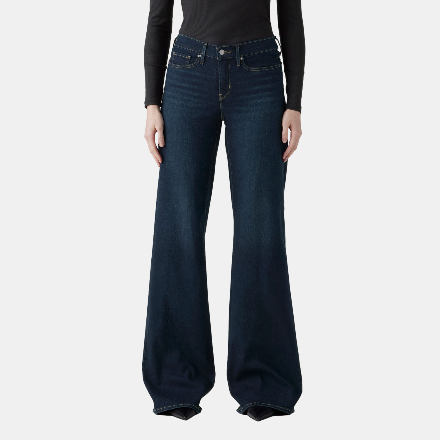 JEANS MUJER 318 SHAPING WIDE LEG AZUL LEVIS 001PZ-0012 - 1