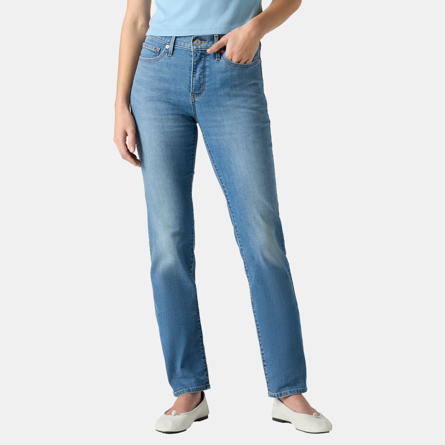 JEANS MUJER 312 SHAPING SLIM AZUL LEVIS 19627-0276 - 1