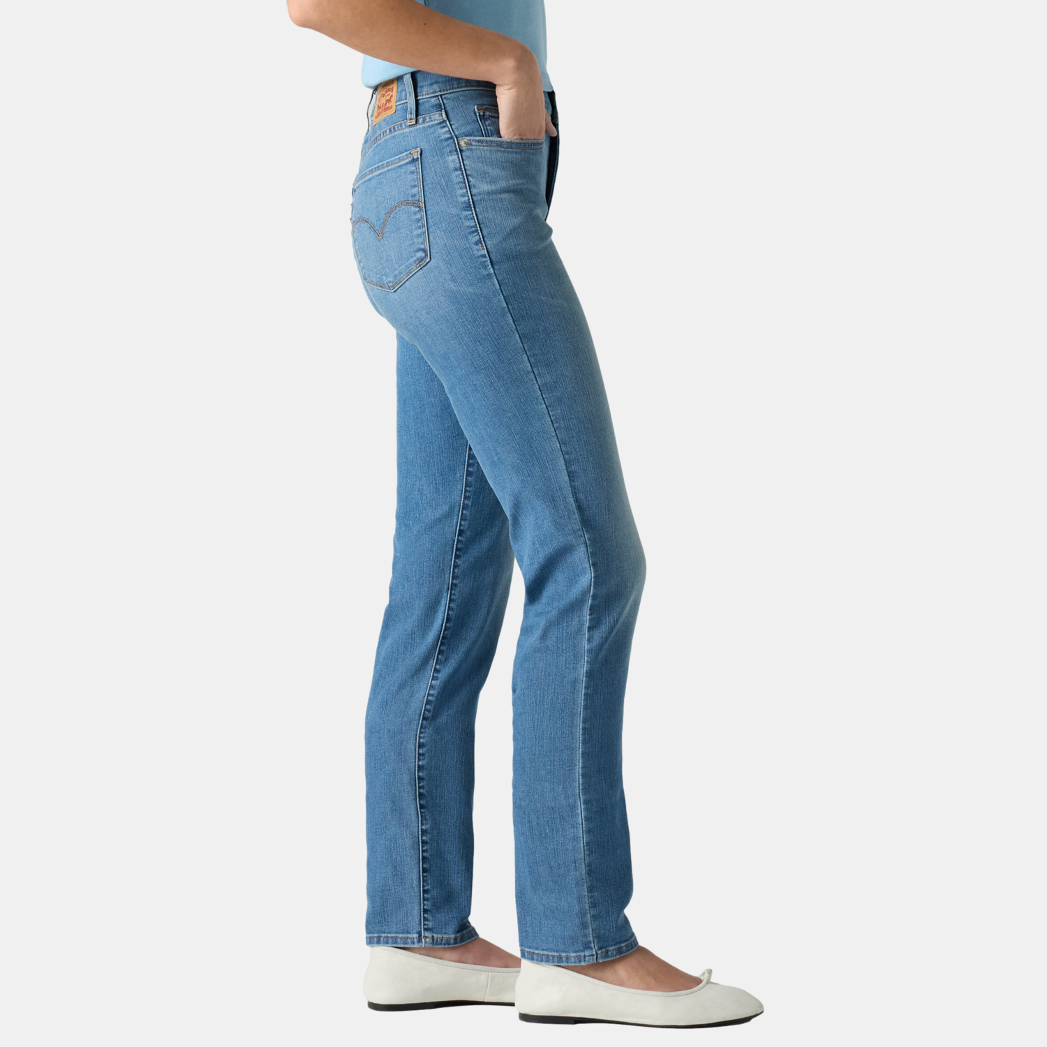 JEANS MUJER 312 SHAPING SLIM AZUL LEVIS 19627-0276 - 4