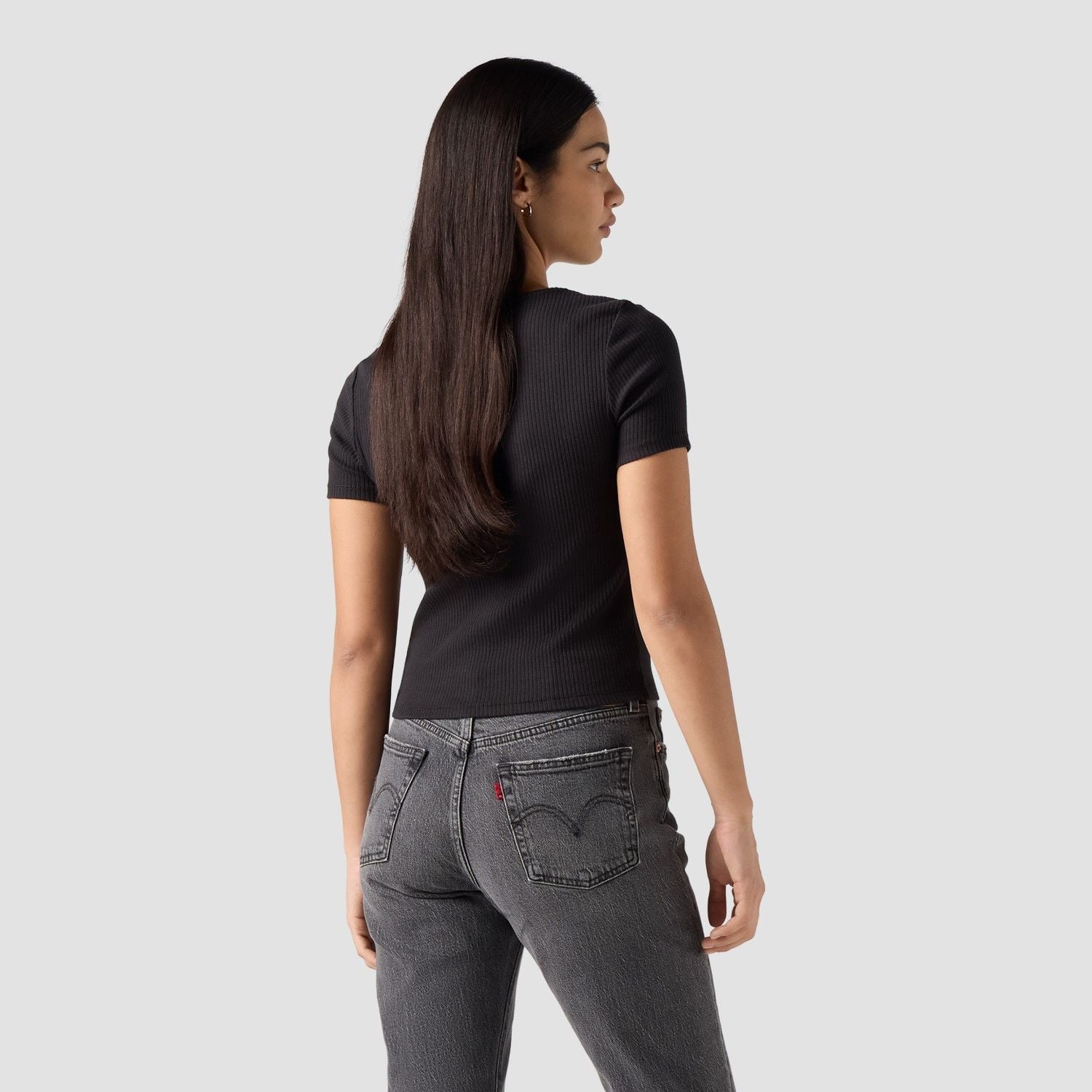 POLO MUJER MUSE TEE NEGRO LEVIS A8782-0011 - 2