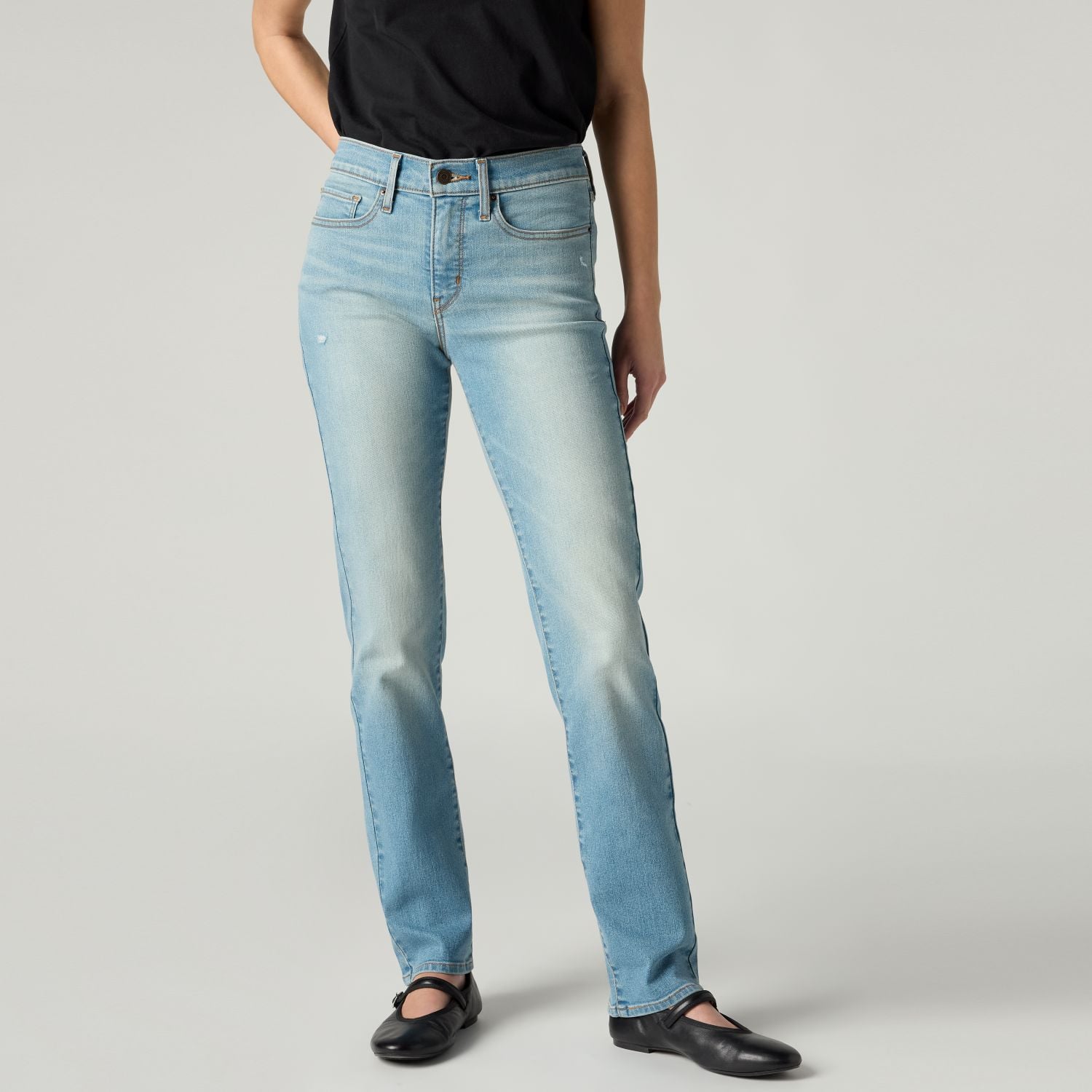 JEANS MUJER 314 SHAPING STRAIGHT AZUL LEVIS 19631-0300 - 1