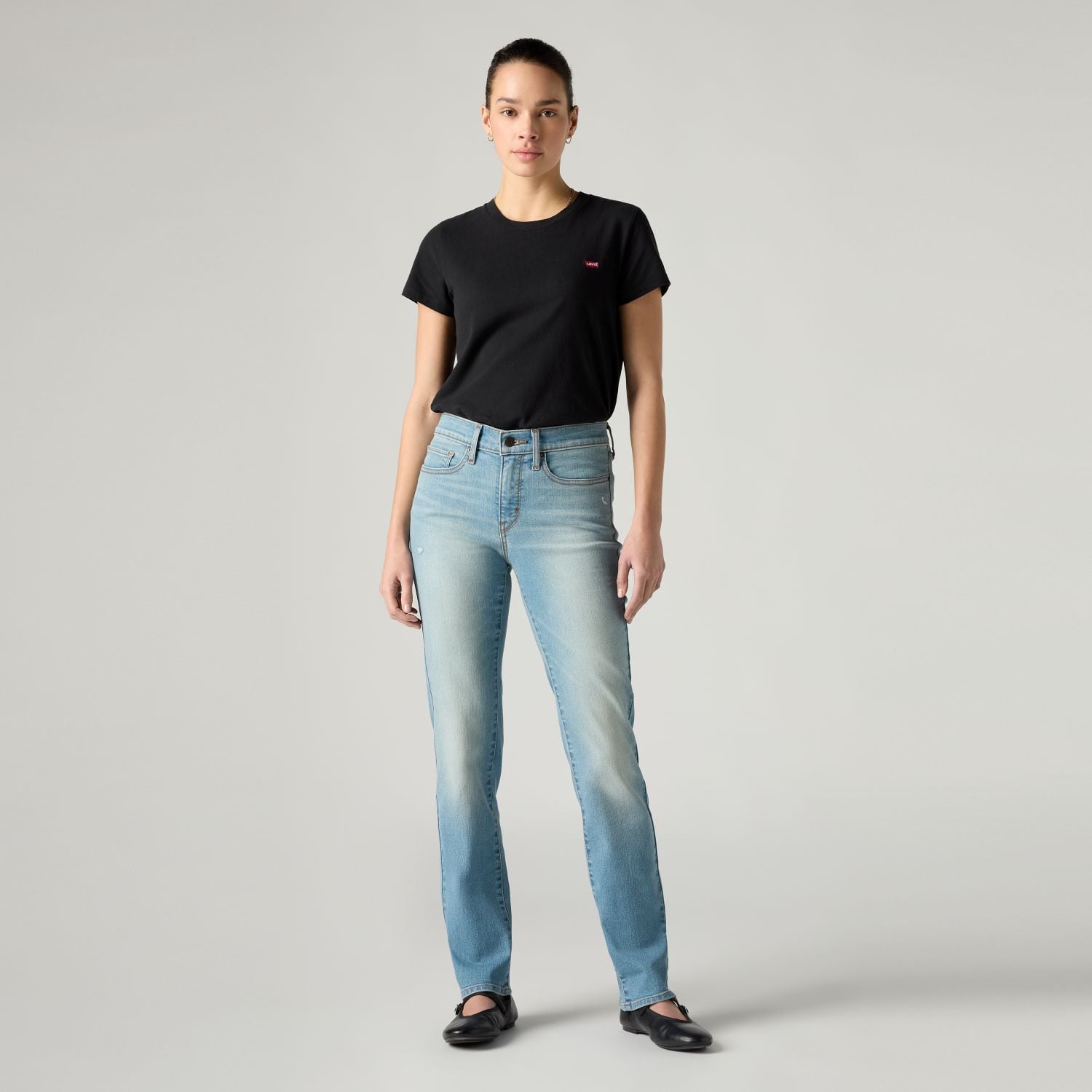 JEANS MUJER 314 SHAPING STRAIGHT AZUL LEVIS 19631-0300 - 2