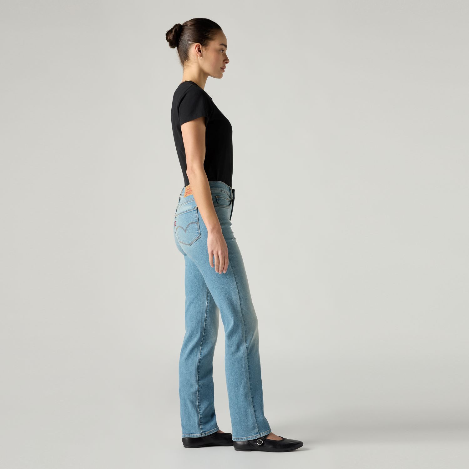 JEANS MUJER 314 SHAPING STRAIGHT AZUL LEVIS 19631-0300 - 3