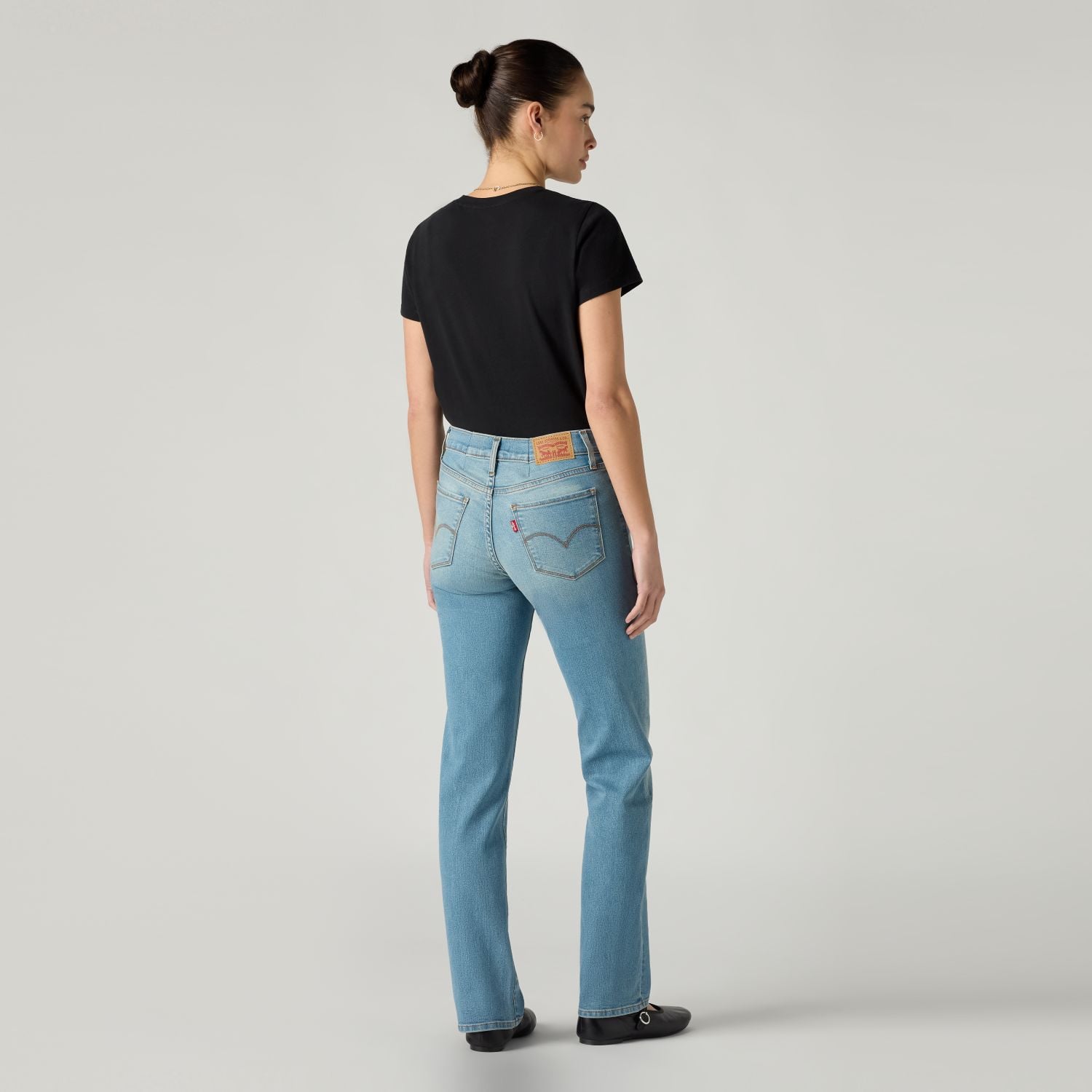 JEANS MUJER 314 SHAPING STRAIGHT AZUL LEVIS 19631-0300 - 4