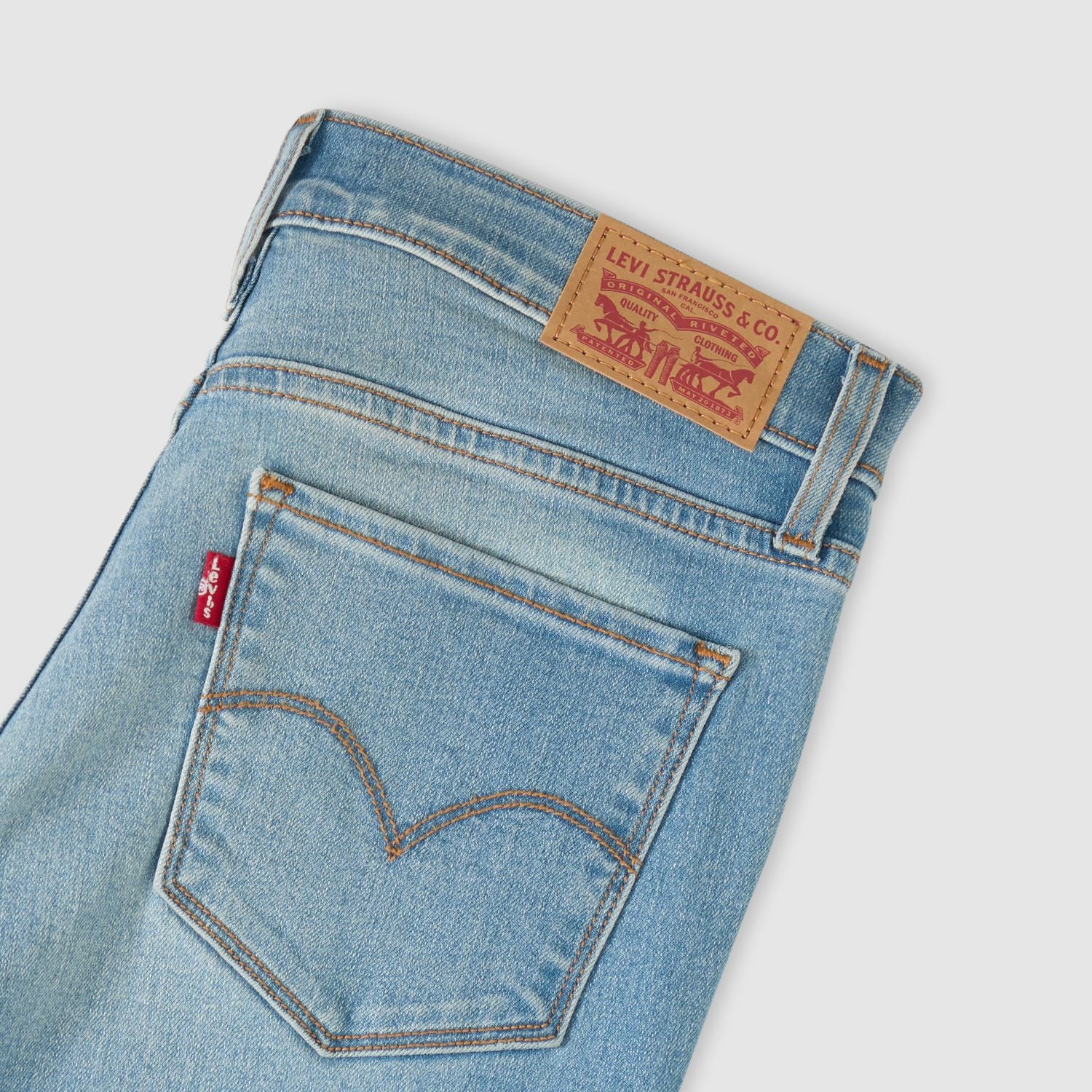 JEANS MUJER 314 SHAPING STRAIGHT AZUL LEVIS 19631-0300 - 5