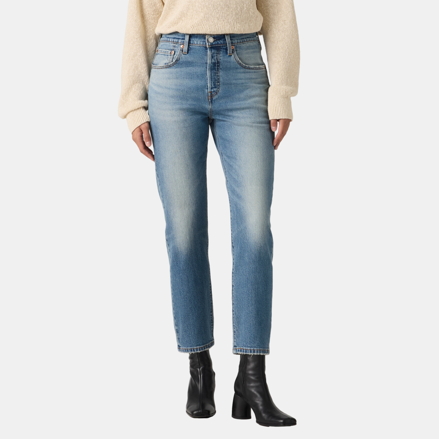 JEANS MUJER 501 CROP LIGHTWEIGHT AZUL LEVIS A8746-0005 - 1