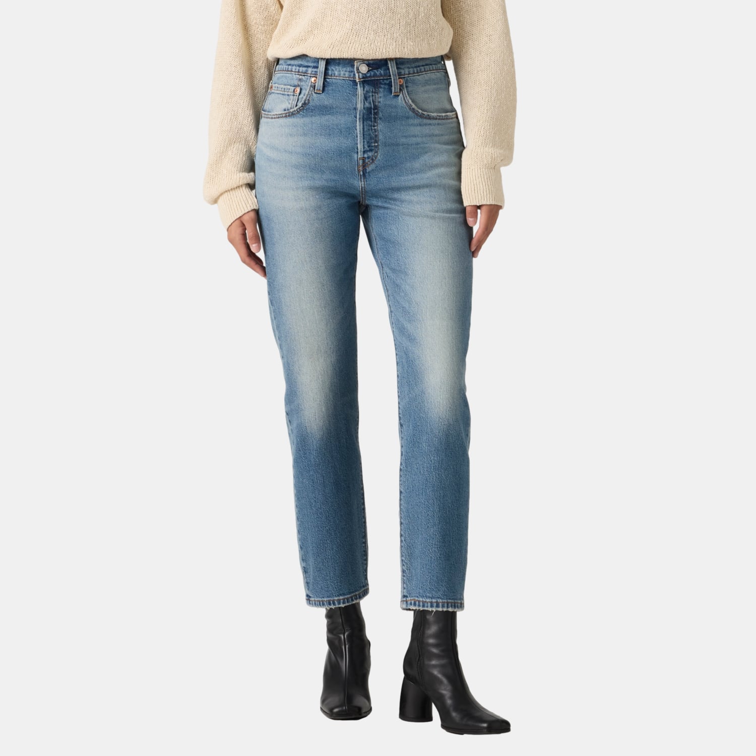 JEANS MUJER 501 CROP LIGHTWEIGHT AZUL LEVIS A8746-0005 - 1