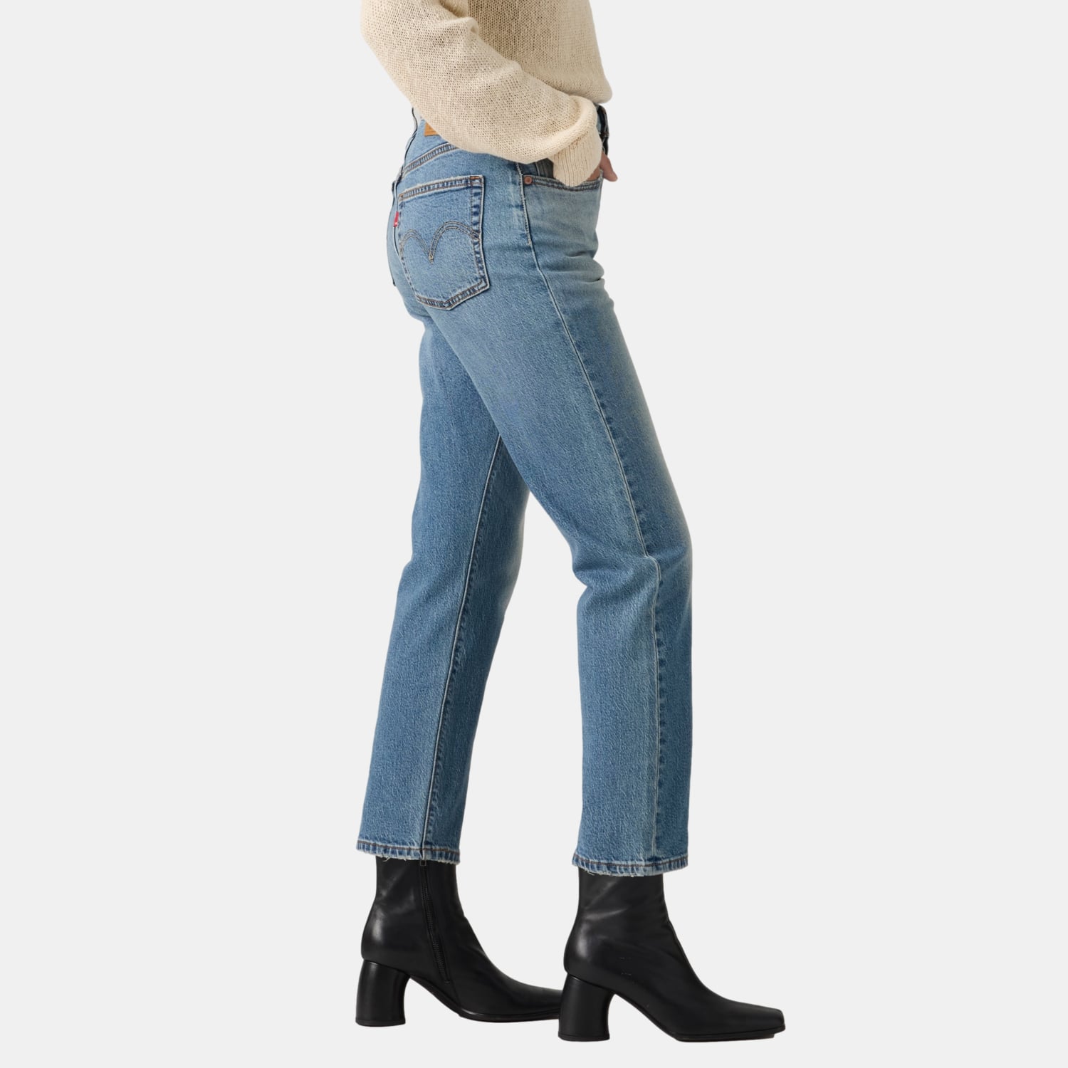 JEANS MUJER 501 CROP LIGHTWEIGHT AZUL LEVIS A8746-0005 - 3