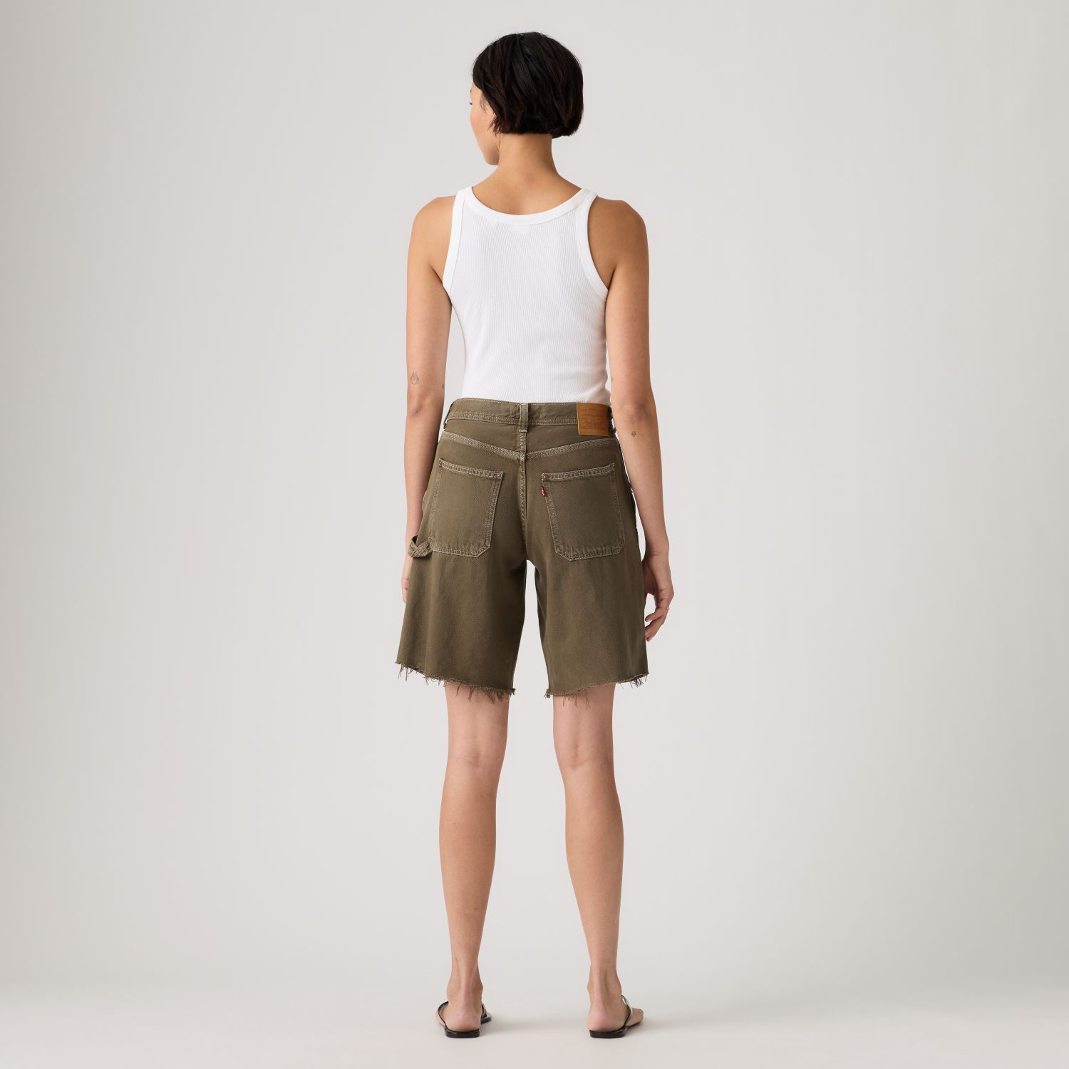 SHORTS MUJER BAGGY DAD UTILITY CAFÉ LEVIS 005LU-0003 - 3