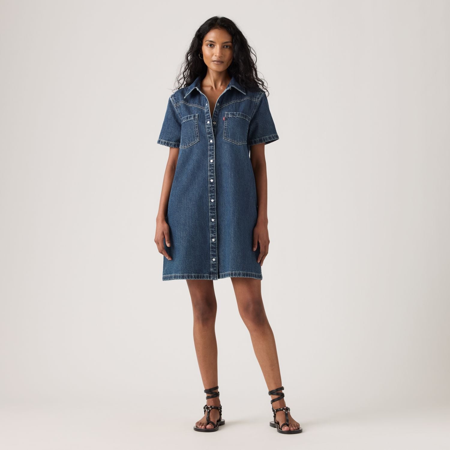 VESTIDO MUJER LOUISA DENIM AZUL LEVIS 006LG-0000 - 1