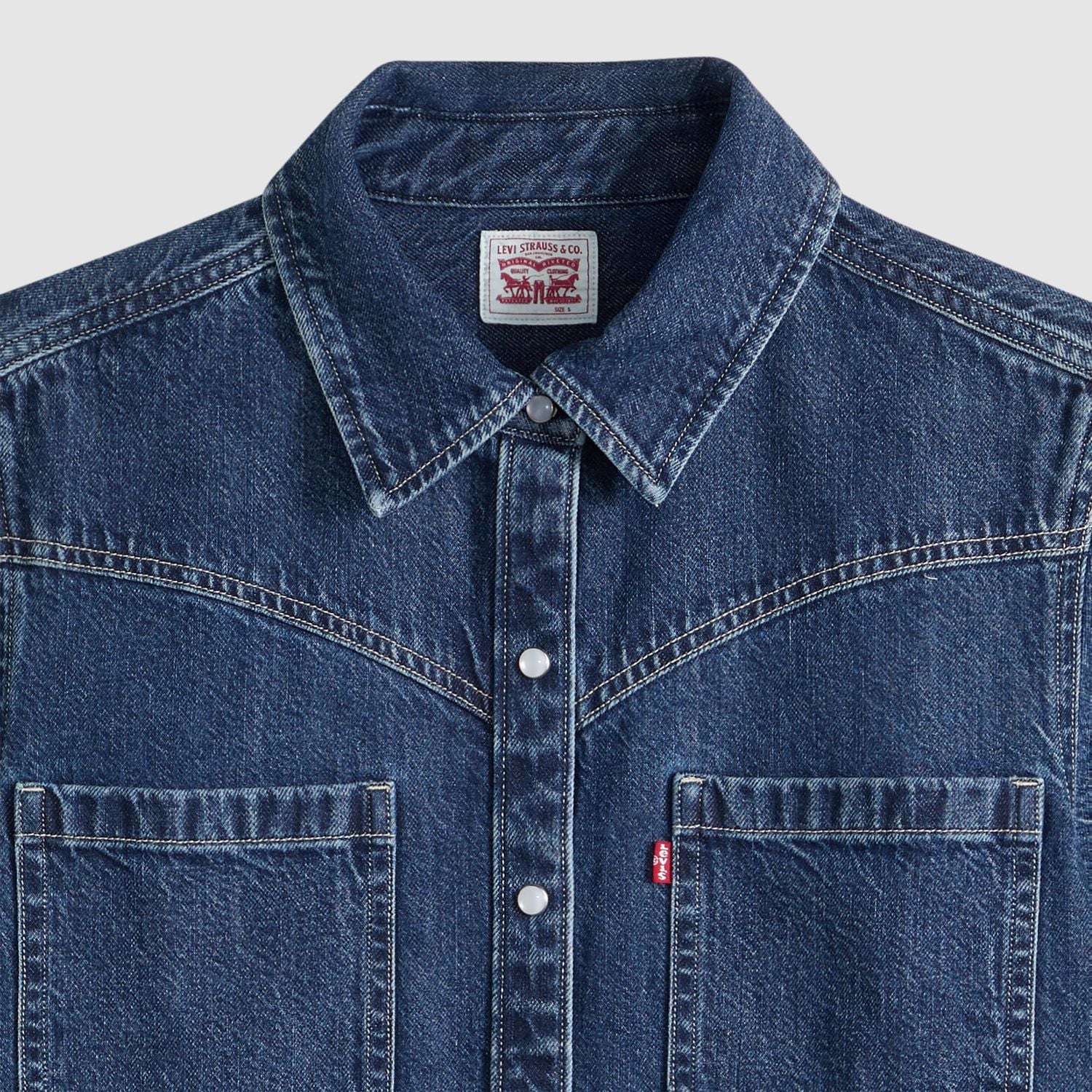 VESTIDO MUJER LOUISA DENIM AZUL LEVIS 006LG-0000 - 5
