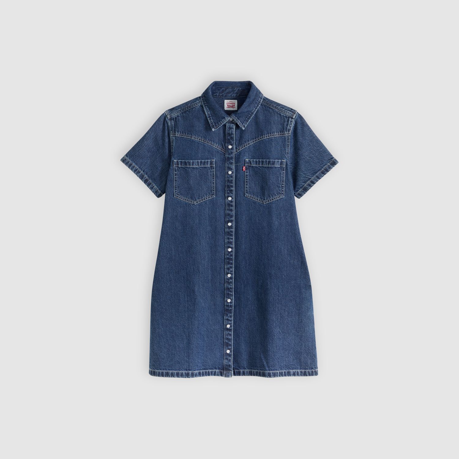 VESTIDO MUJER LOUISA DENIM AZUL LEVIS 006LG-0000 - 6