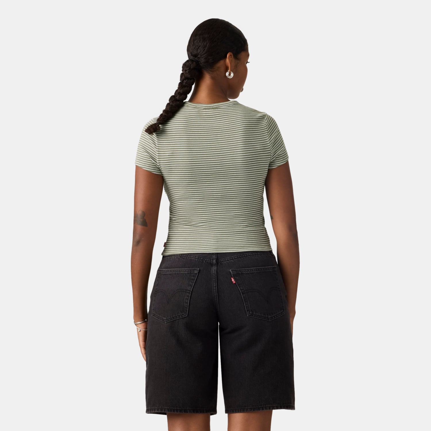 POLO MUJER HAYES CROPPED TEE VERDE LEVIS 005JL-0008 - 2