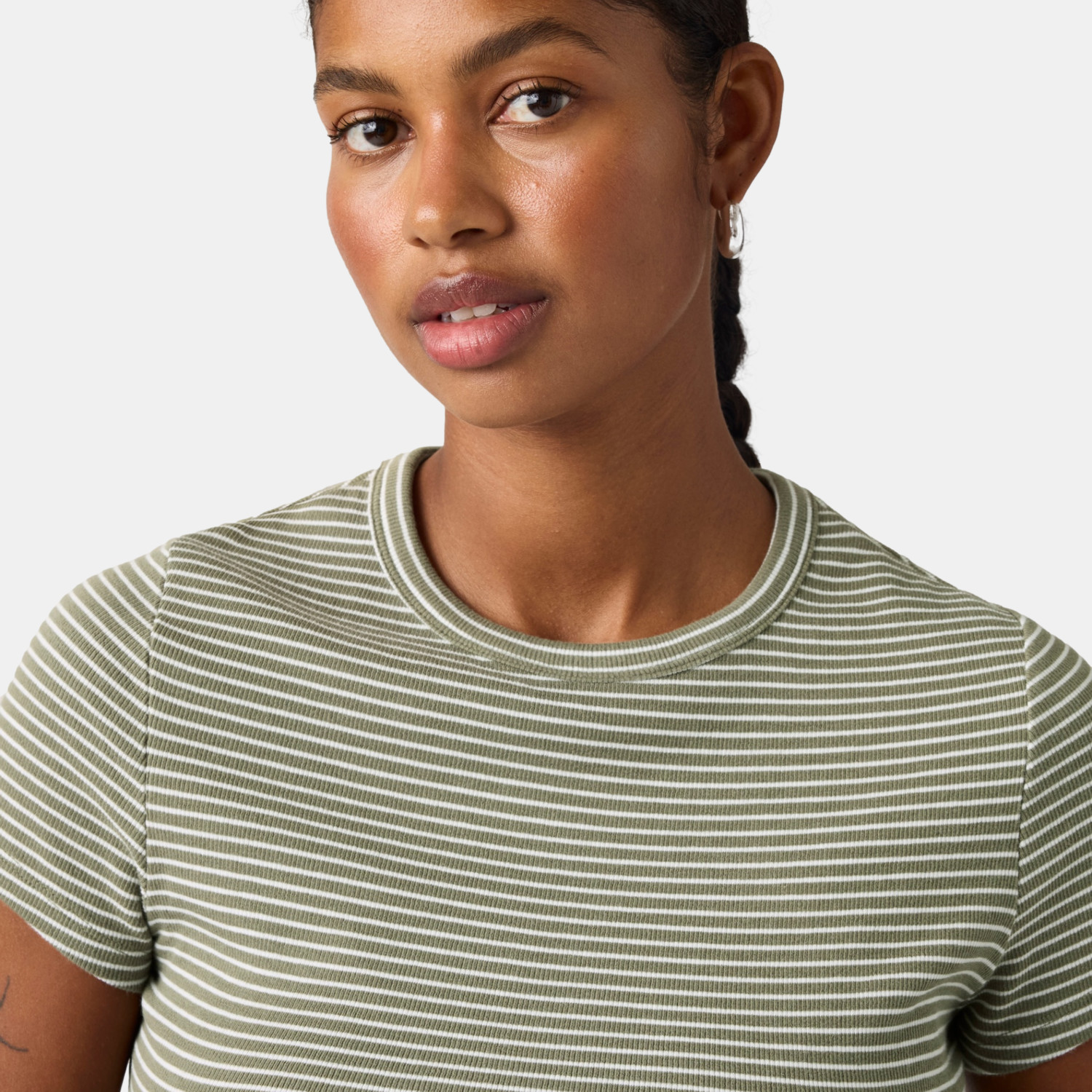 POLO MUJER HAYES CROPPED TEE VERDE LEVIS 005JL-0008 - 4