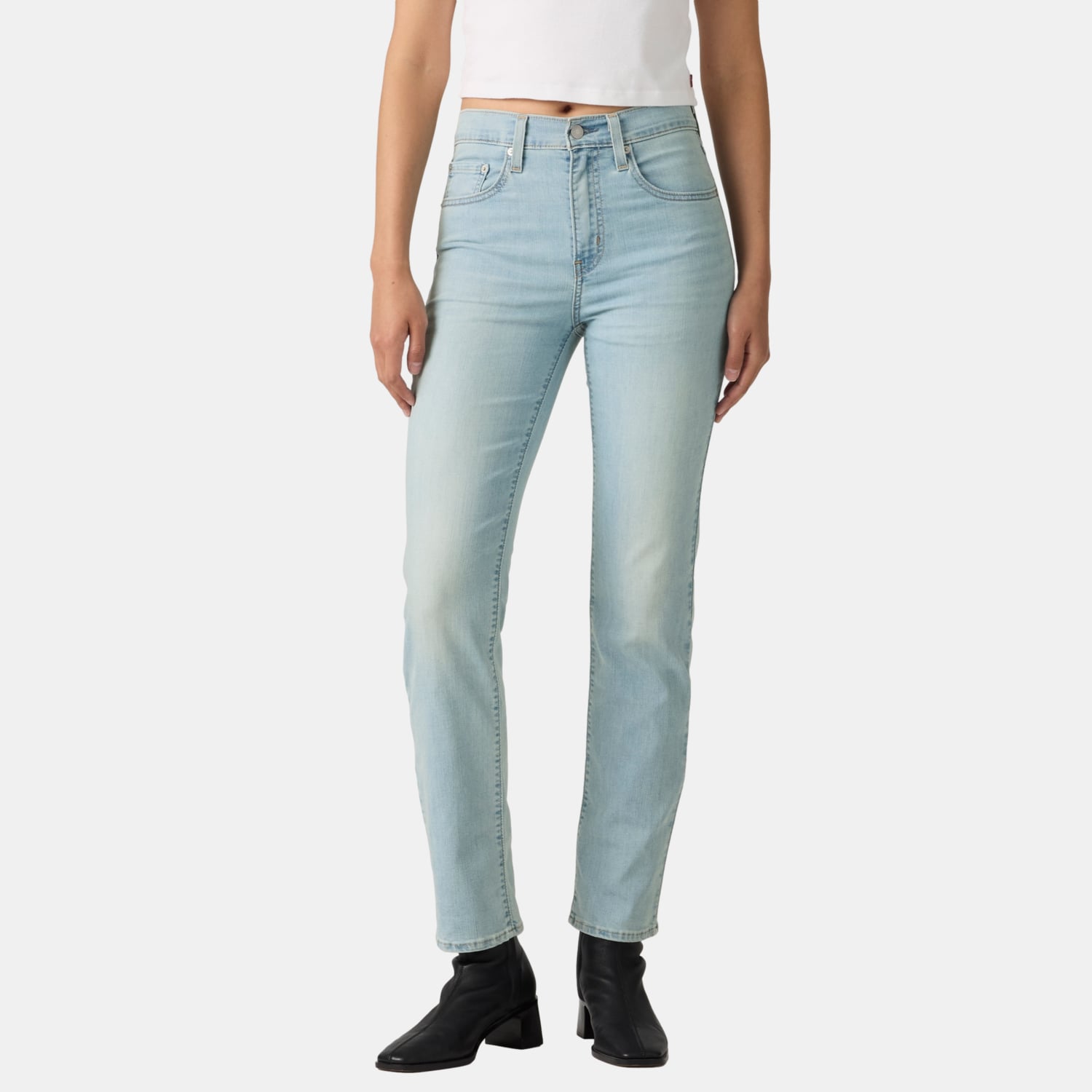 JEANS MUJER 724 HIGH RISE STRAIGHT AZUL LEVIS 18883-0446 - 1
