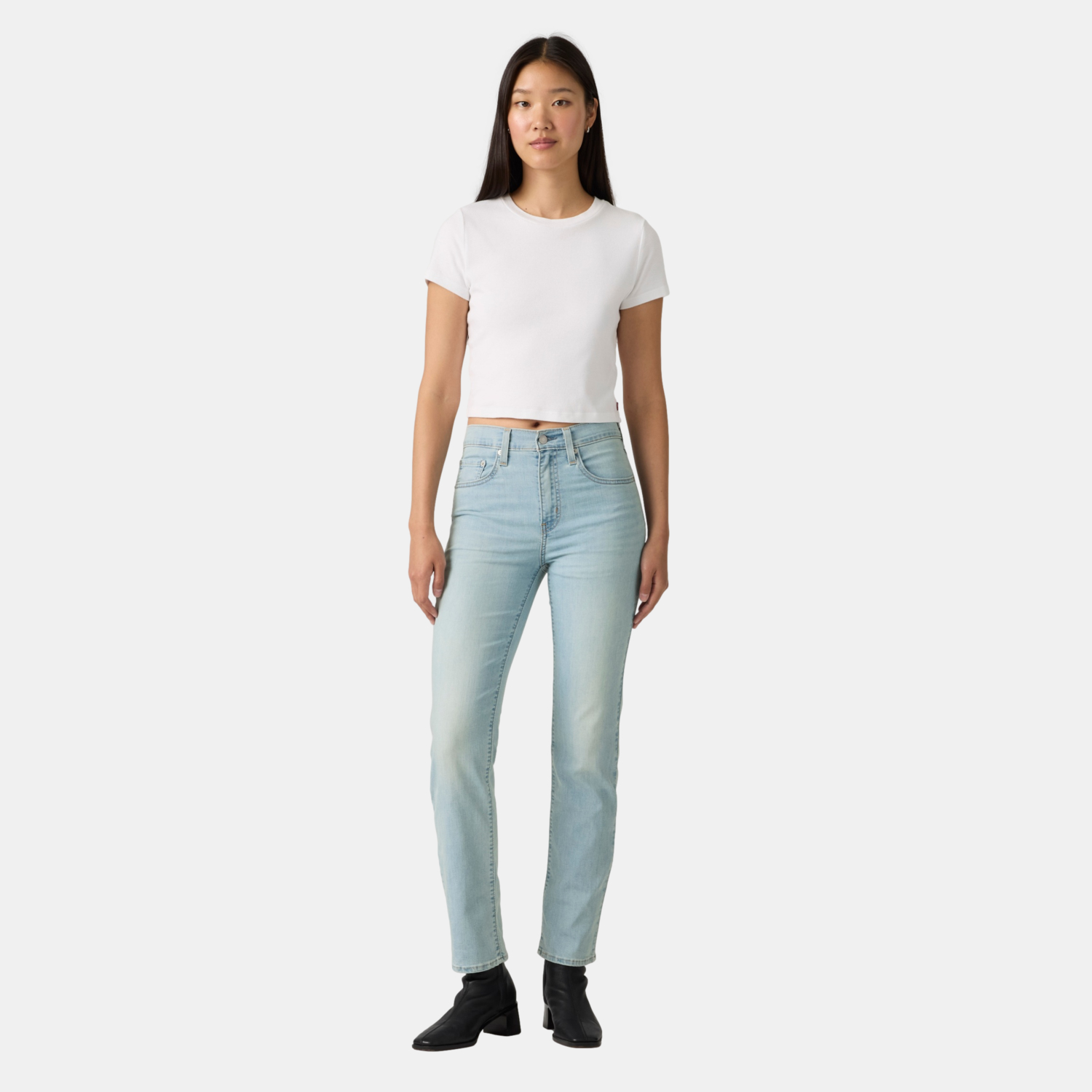 JEANS MUJER 724 HIGH RISE STRAIGHT AZUL LEVIS 18883-0446 - 2