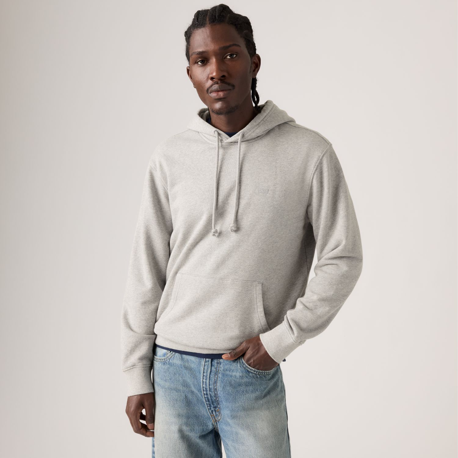 POLERÓN HOMBRE HOODIE GRIS LEVIS 34581-0063 - 3