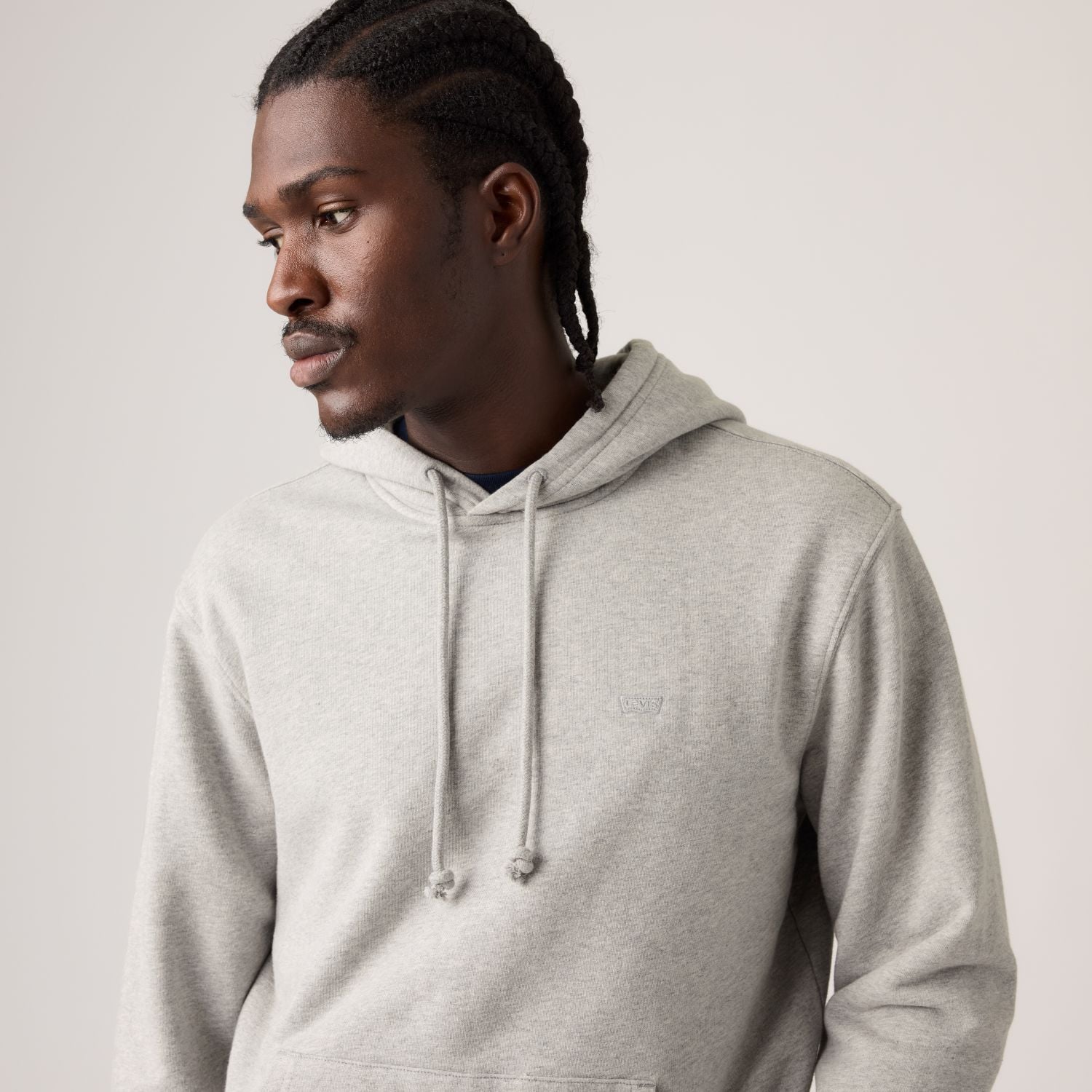 POLERÓN HOMBRE HOODIE GRIS LEVIS 34581-0063 - 4