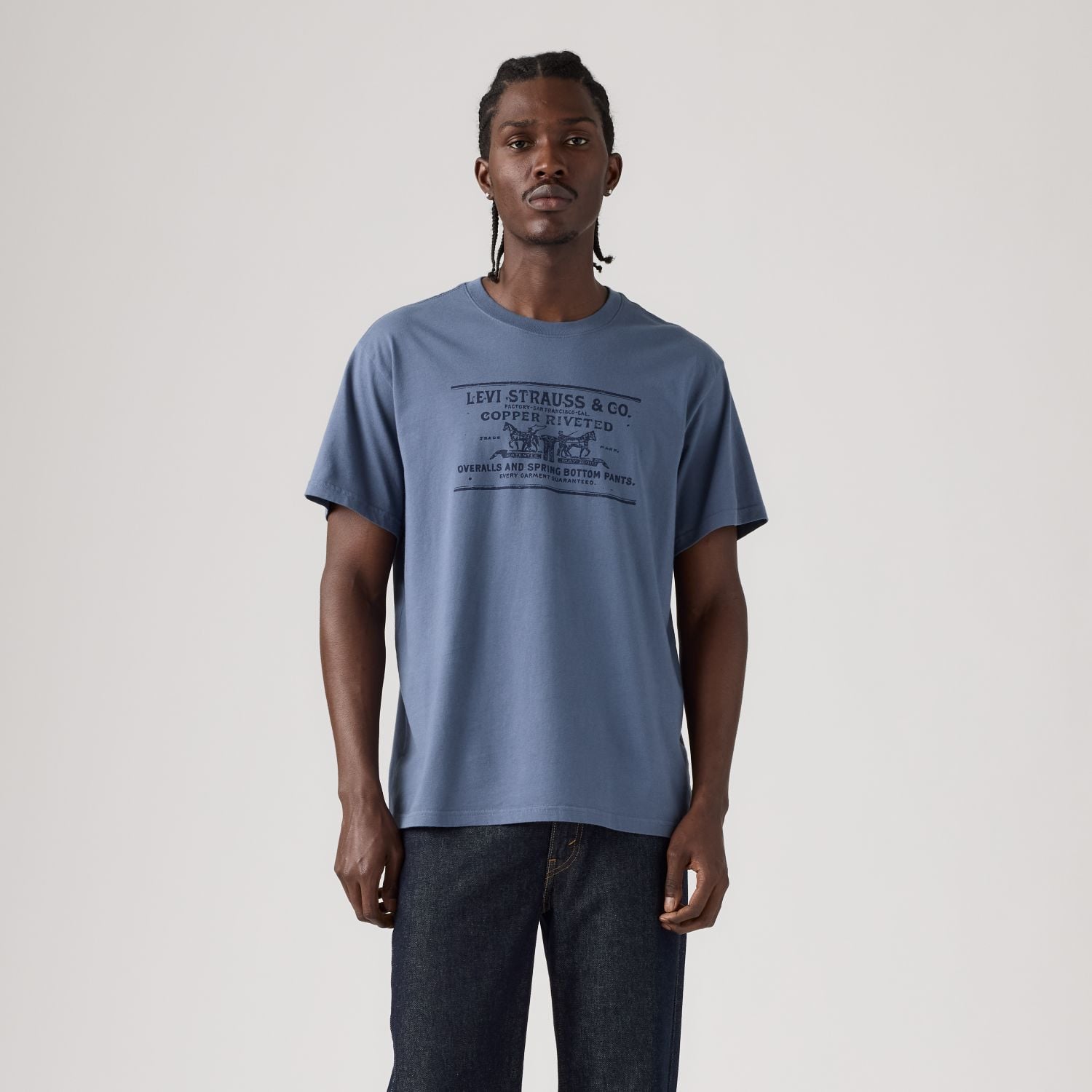 POLO HOMBRE RELAXED FIT TEE AZUL LEVIS 16143-2680 - 1