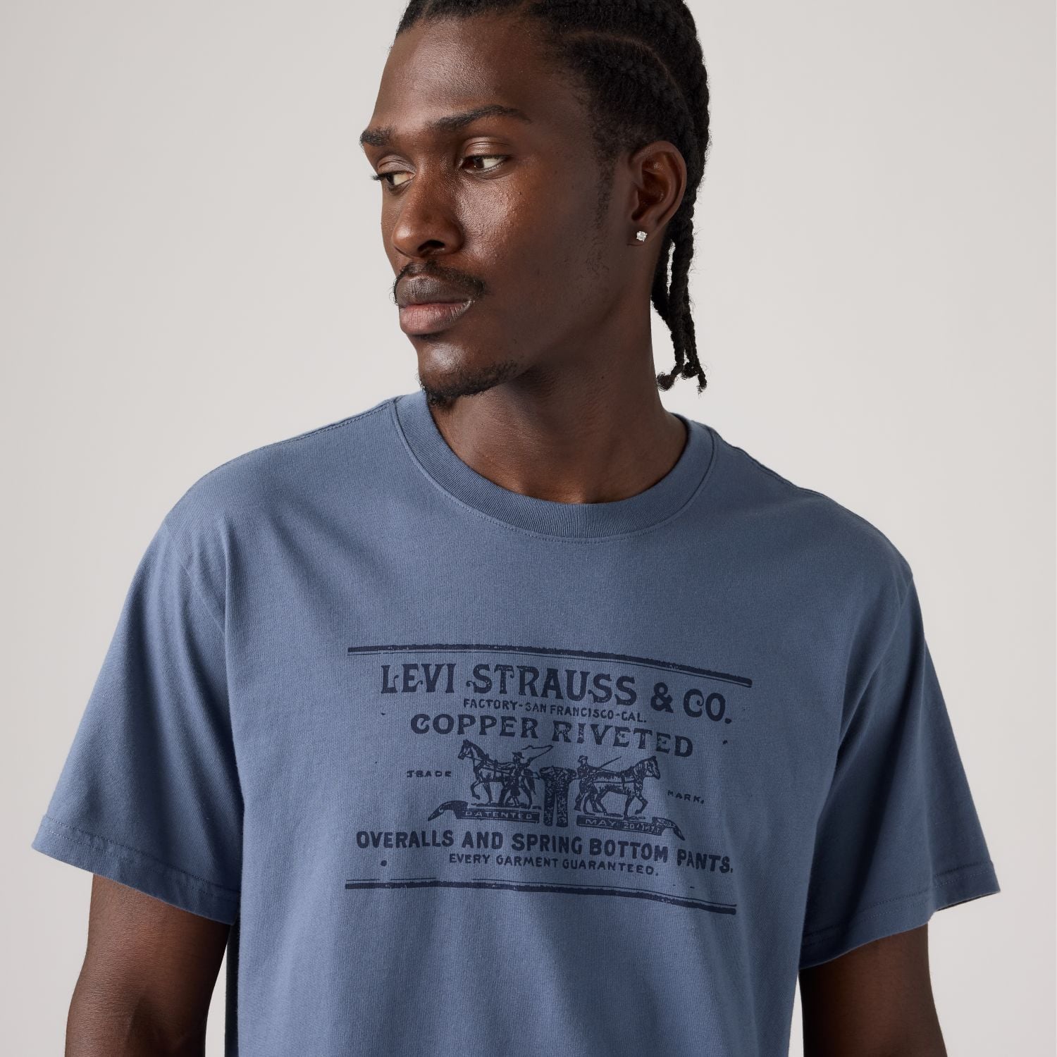 POLO HOMBRE RELAXED FIT TEE AZUL LEVIS 16143-2680 - 4