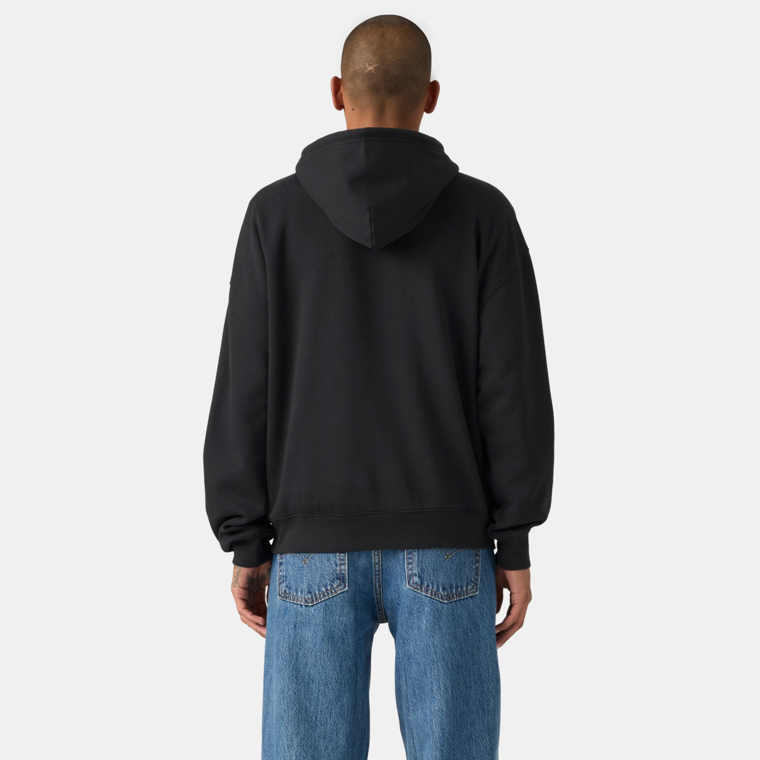 POLERÓN HOMBRE GRAPHIC BOXY HOODIE NEGRO LEVIS 005ZD-0000 - 2