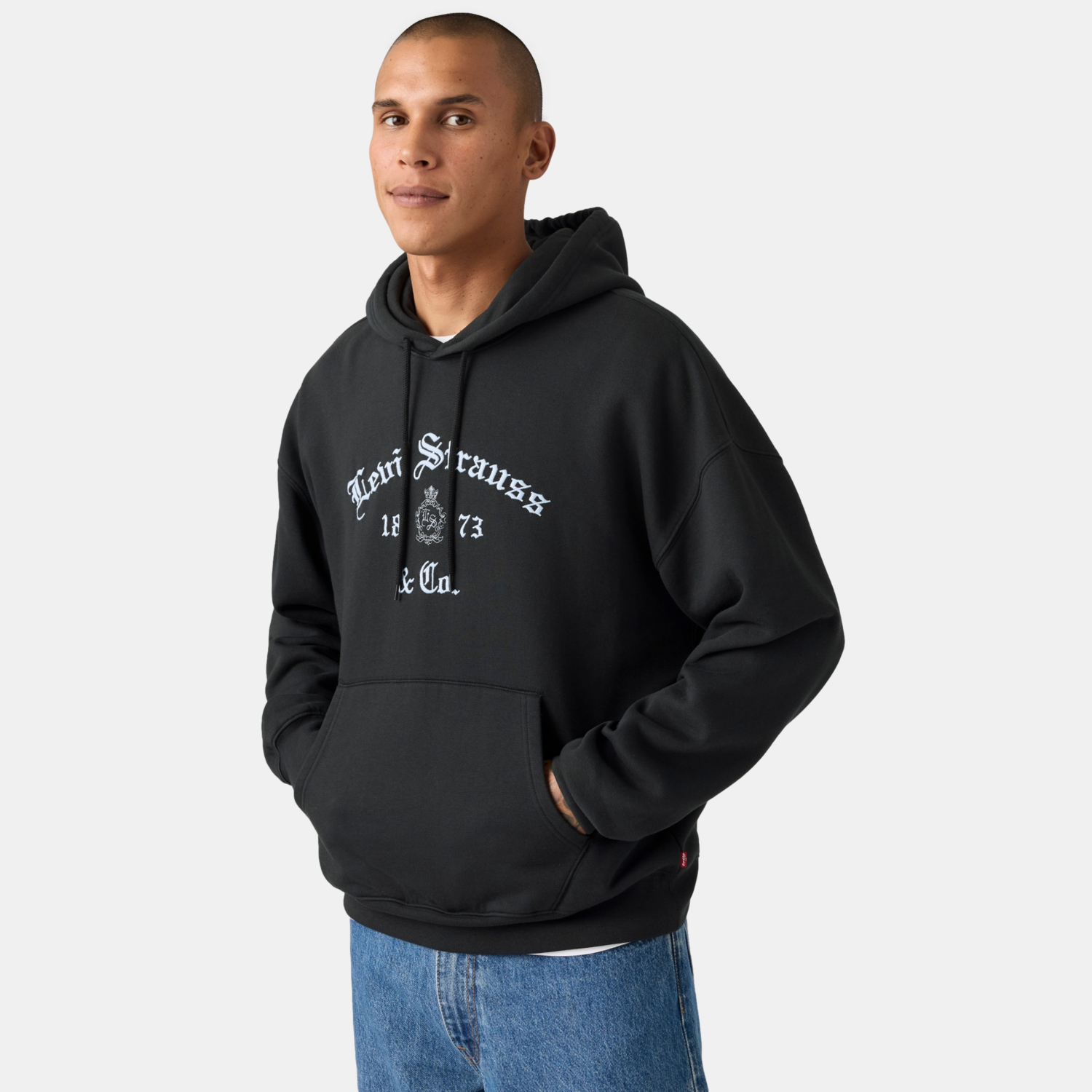 POLERÓN HOMBRE GRAPHIC BOXY HOODIE NEGRO LEVIS 005ZD-0000 - 3