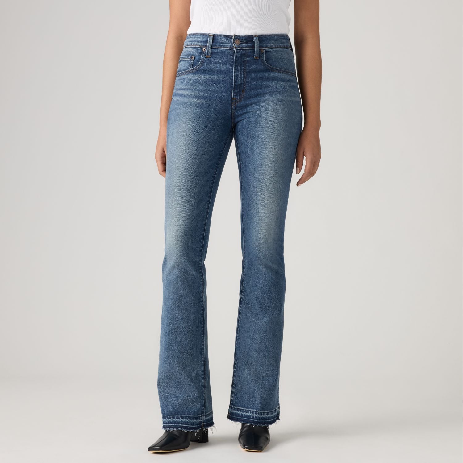 JEANS MUJER 726 HR FLARE AZUL LEVIS A3410-0216 - 1